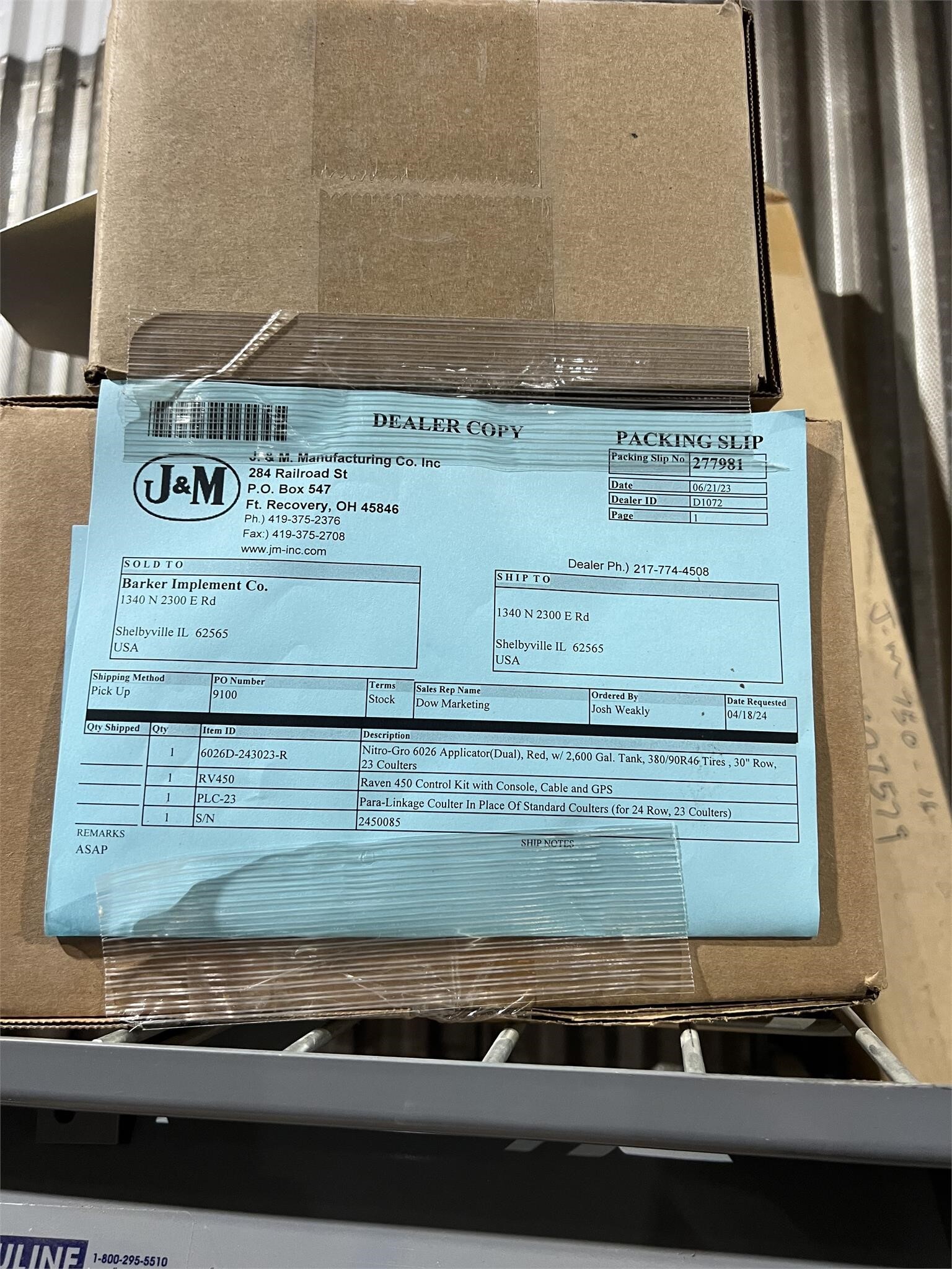  J&M 6026 Toolbar