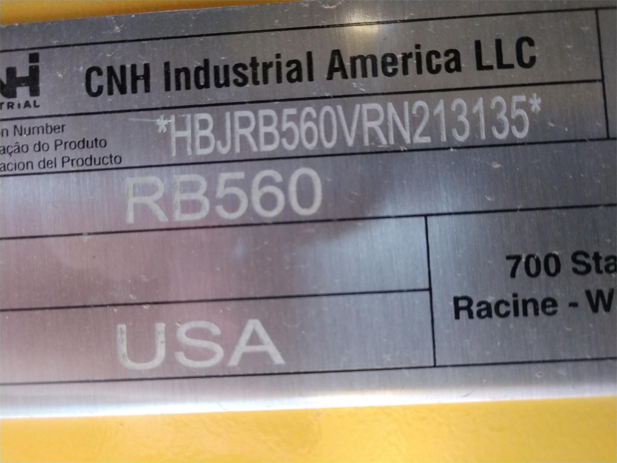 2024 New Holland Roll-Belt 560 Round Baler