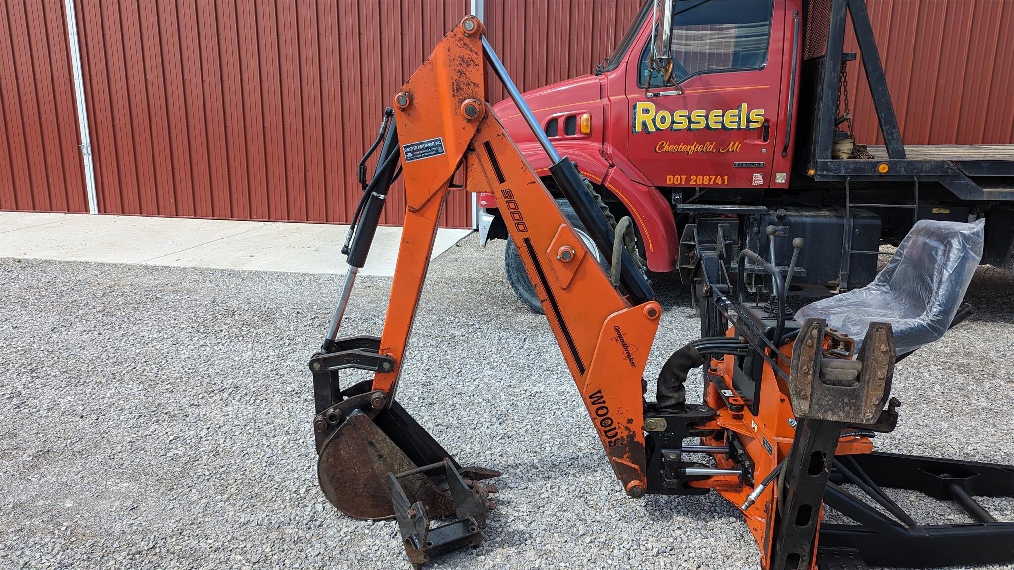 Woods BH9000 Backhoe 5,900 Machinery Pete