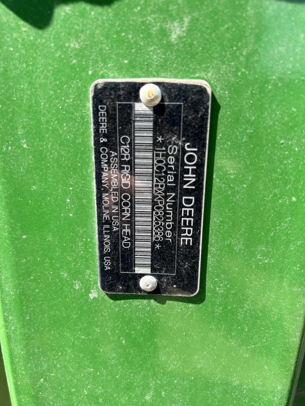 2023 John Deere C12R Corn Head