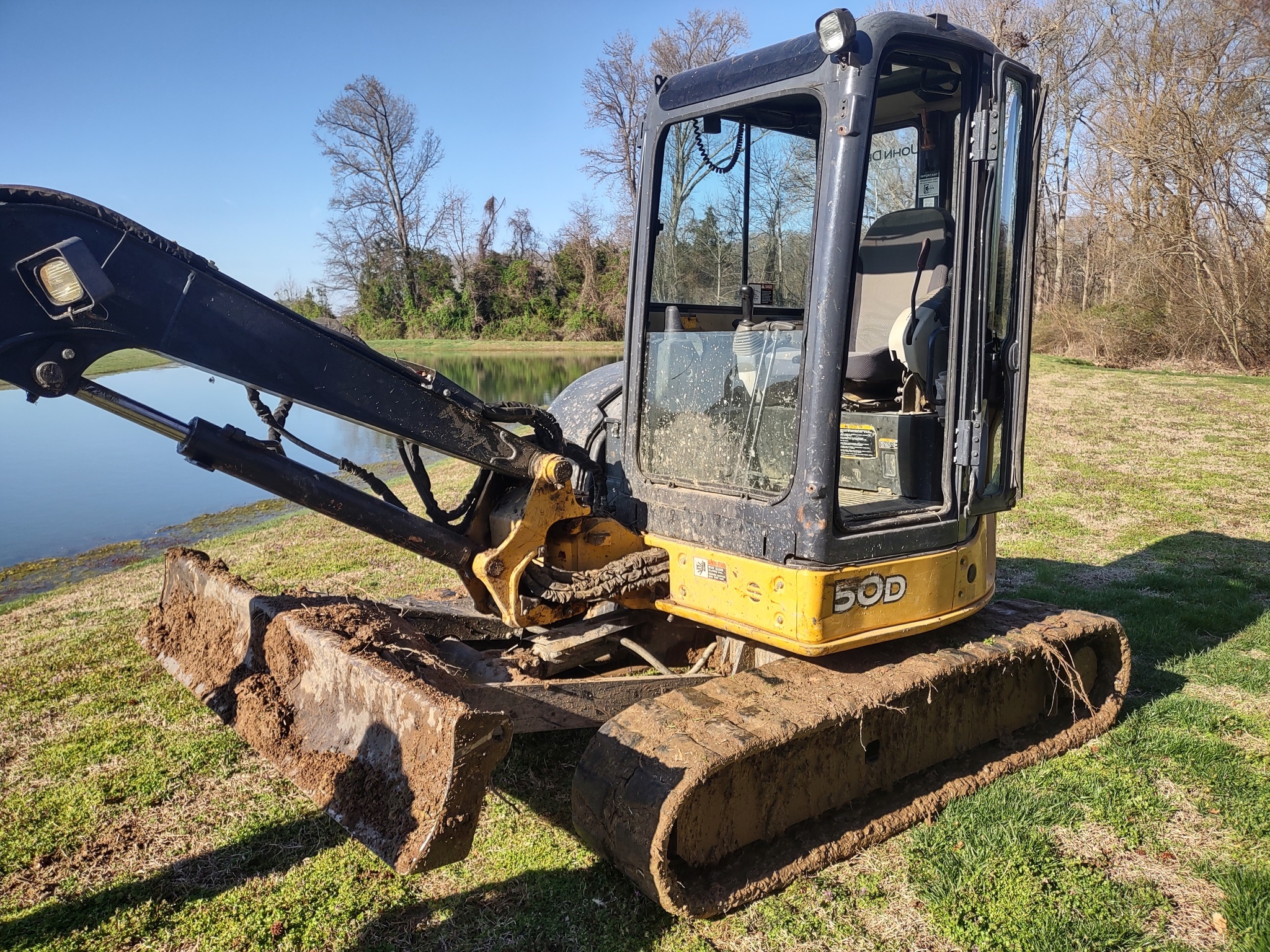 2012 Deere 50D Backhoe