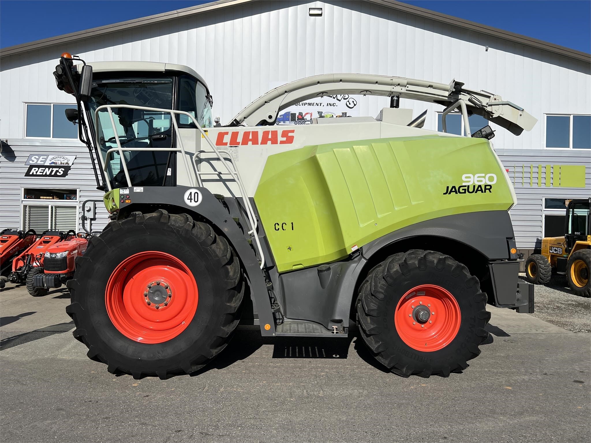 2014 Claas Jaguar 960 Self-Propelled Forage Harvester