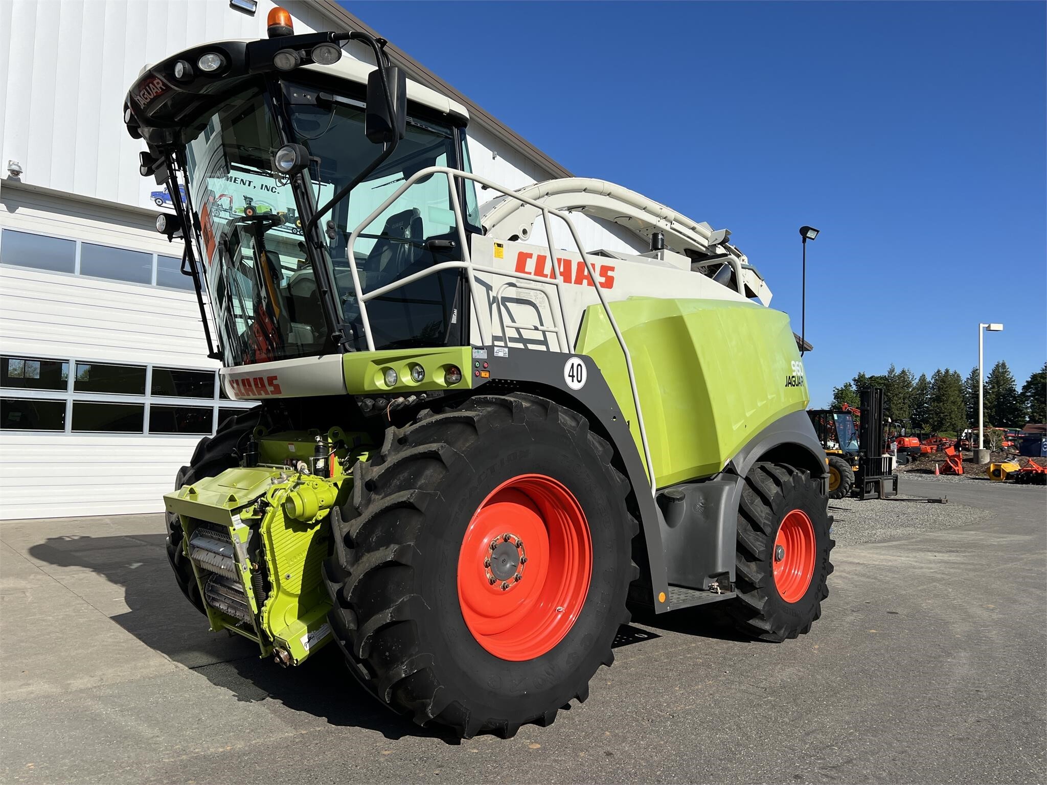 2014 Claas Jaguar 960 Self-Propelled Forage Harvester