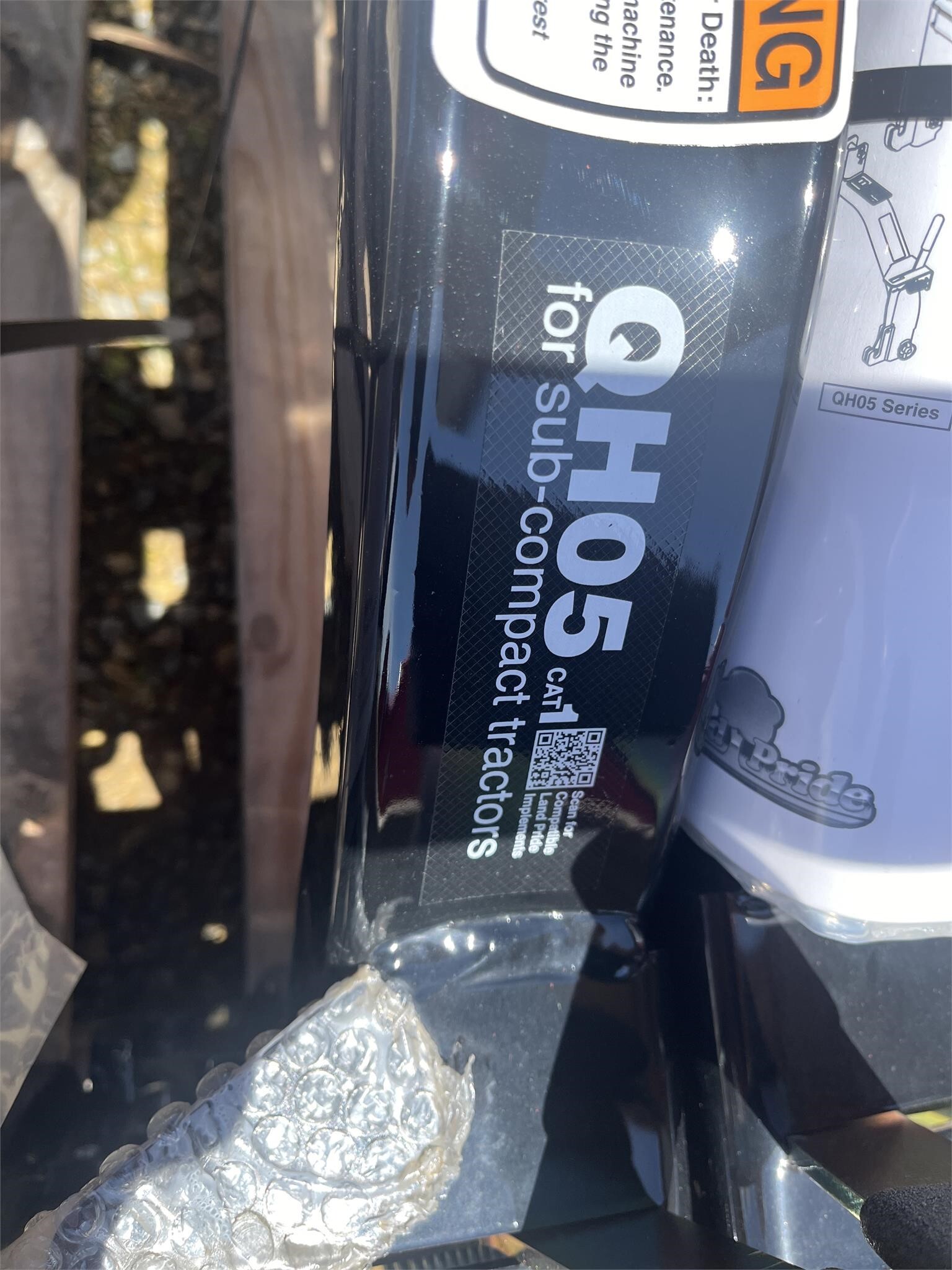 2024 Land Pride QH05 Miscellaneous 325 Machinery Pete