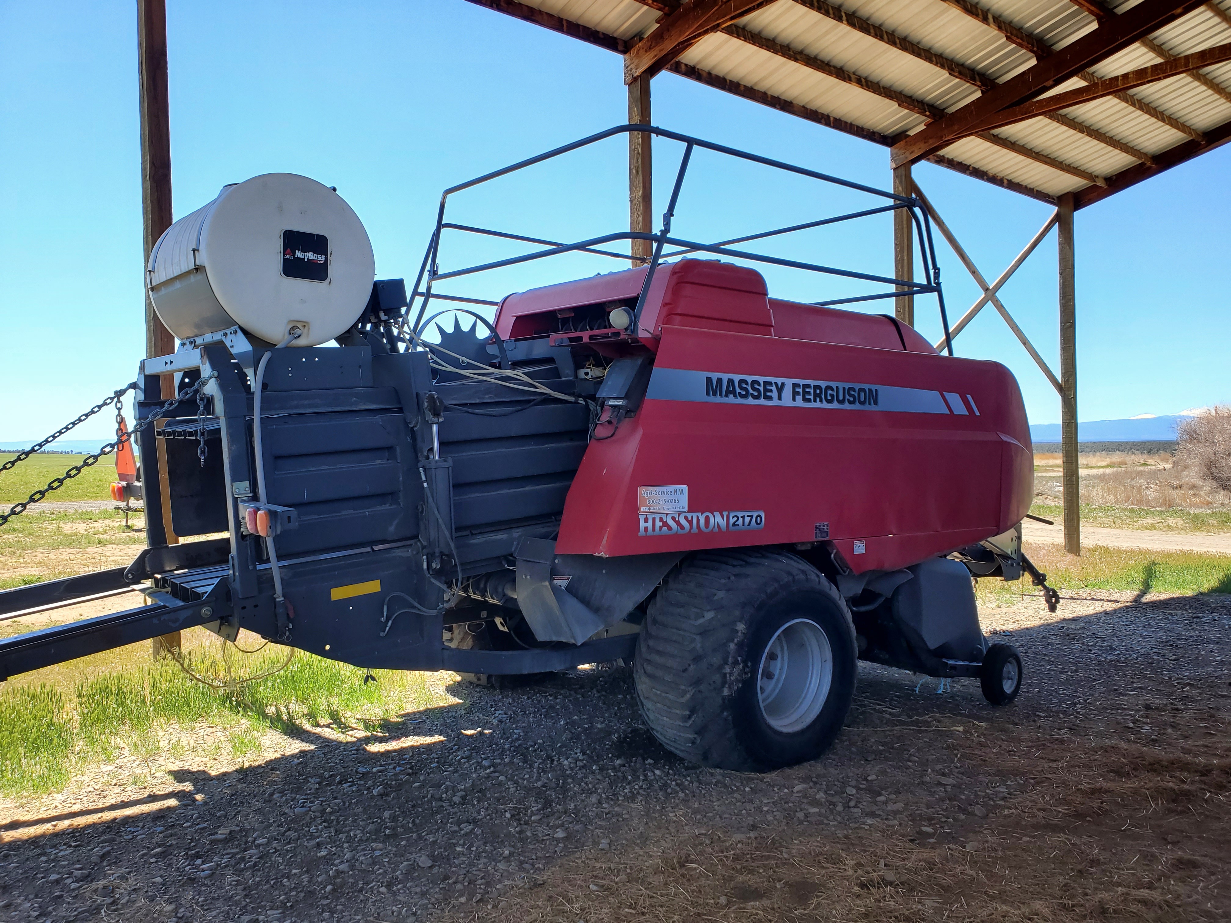 2012 Massey Ferguson 2170 Big Square Baler