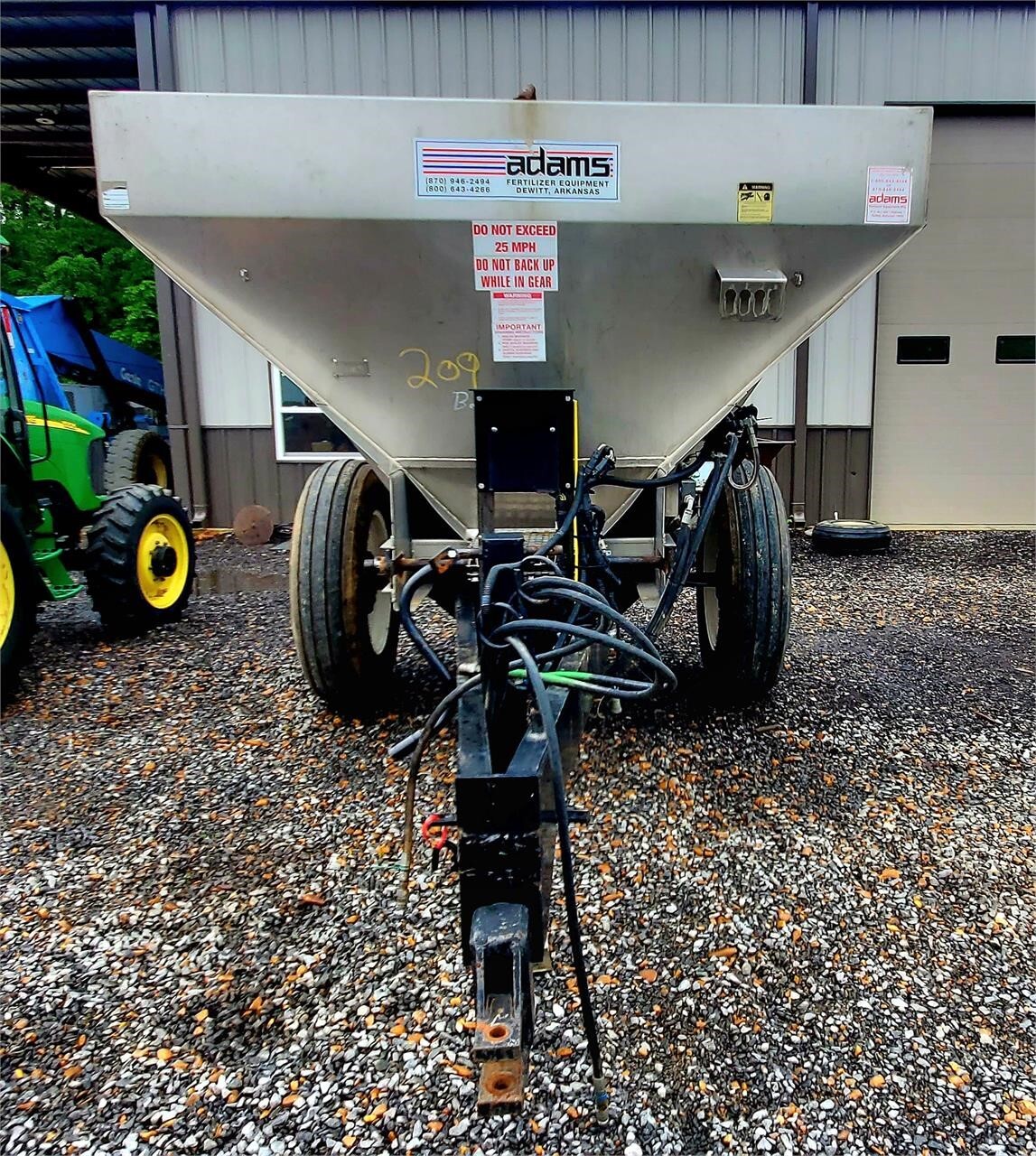 Adams Fertilizer Equipment 8T Pull-Type Fertilizer Spreader - $21,500 ...
