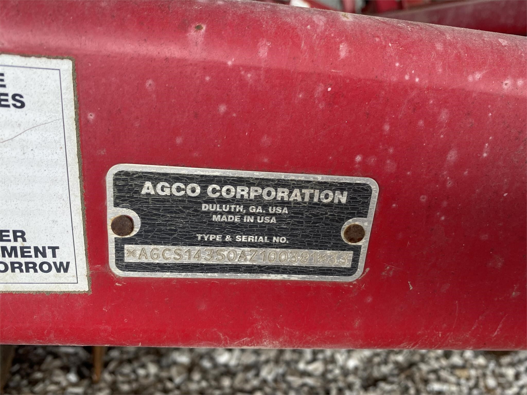 2011 Sunflower 1435-33 Disk