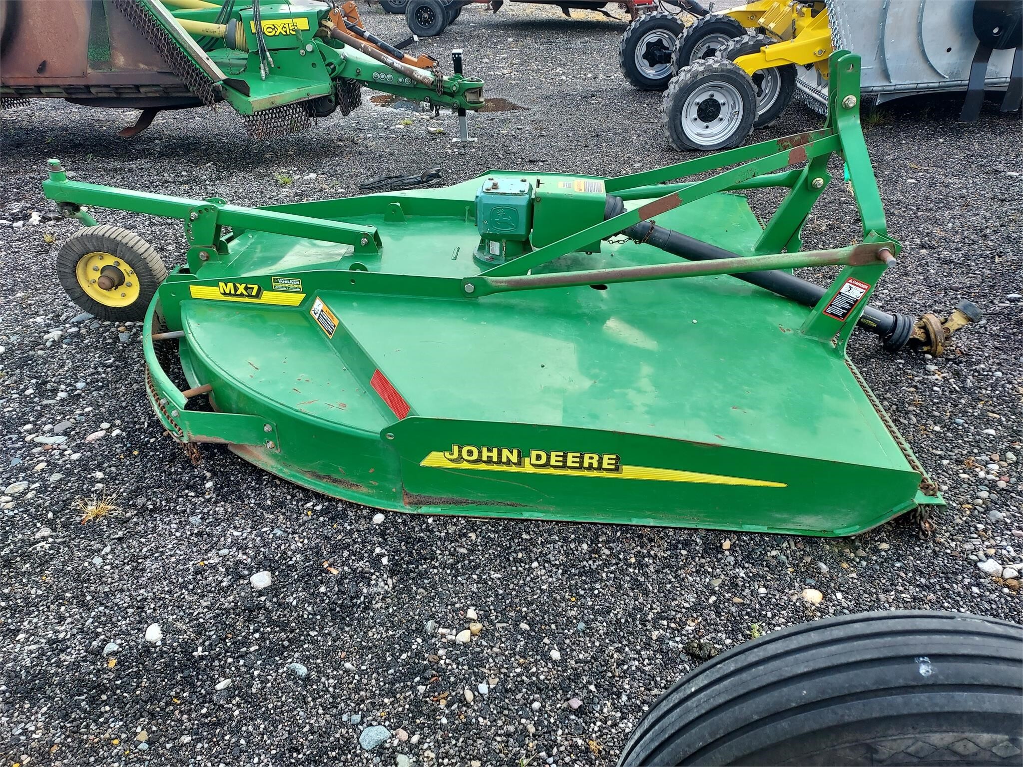 John Deere MX7 Rotary Cutter 4,950 Machinery Pete