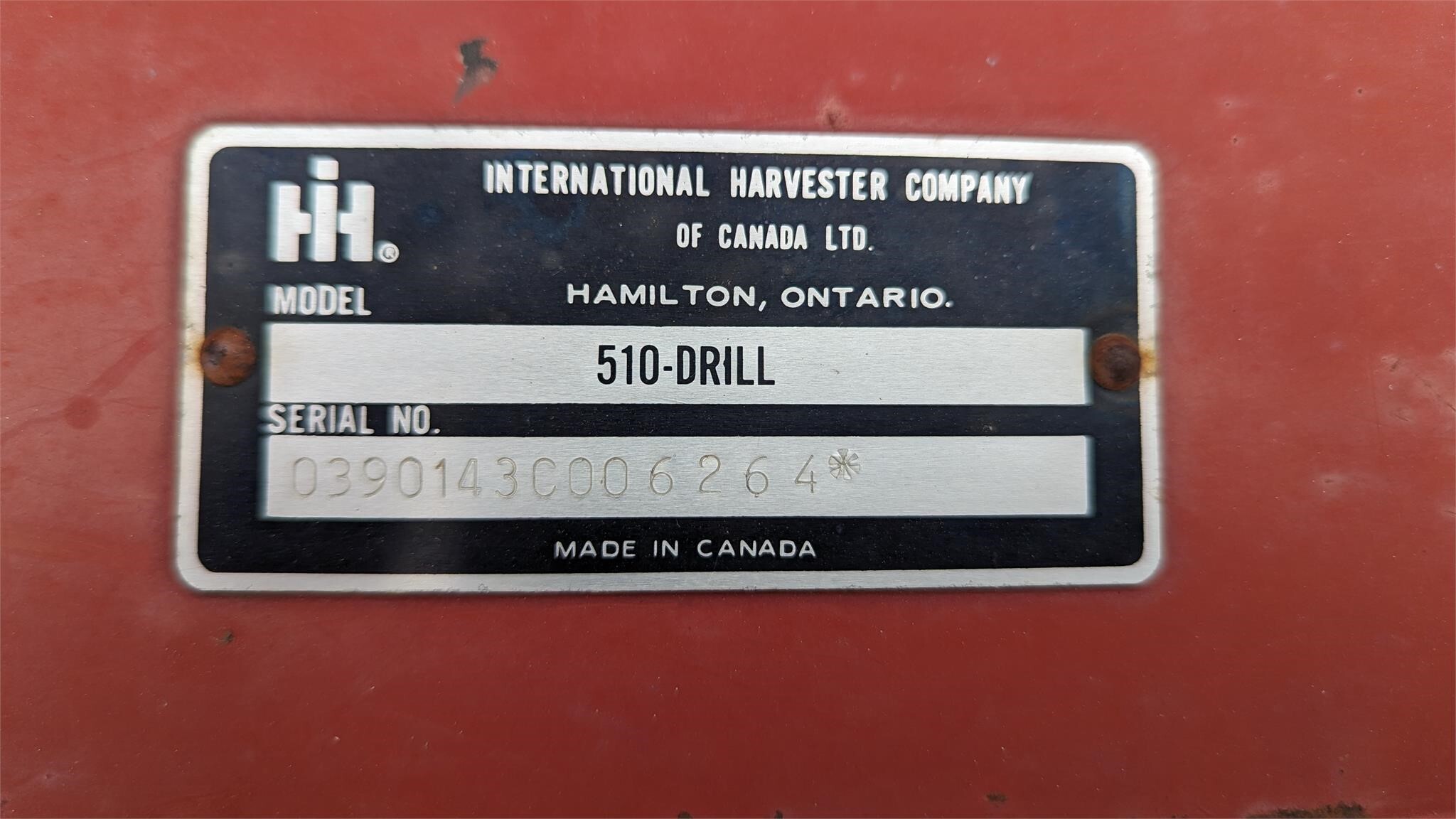  International Harvester 510 Drill