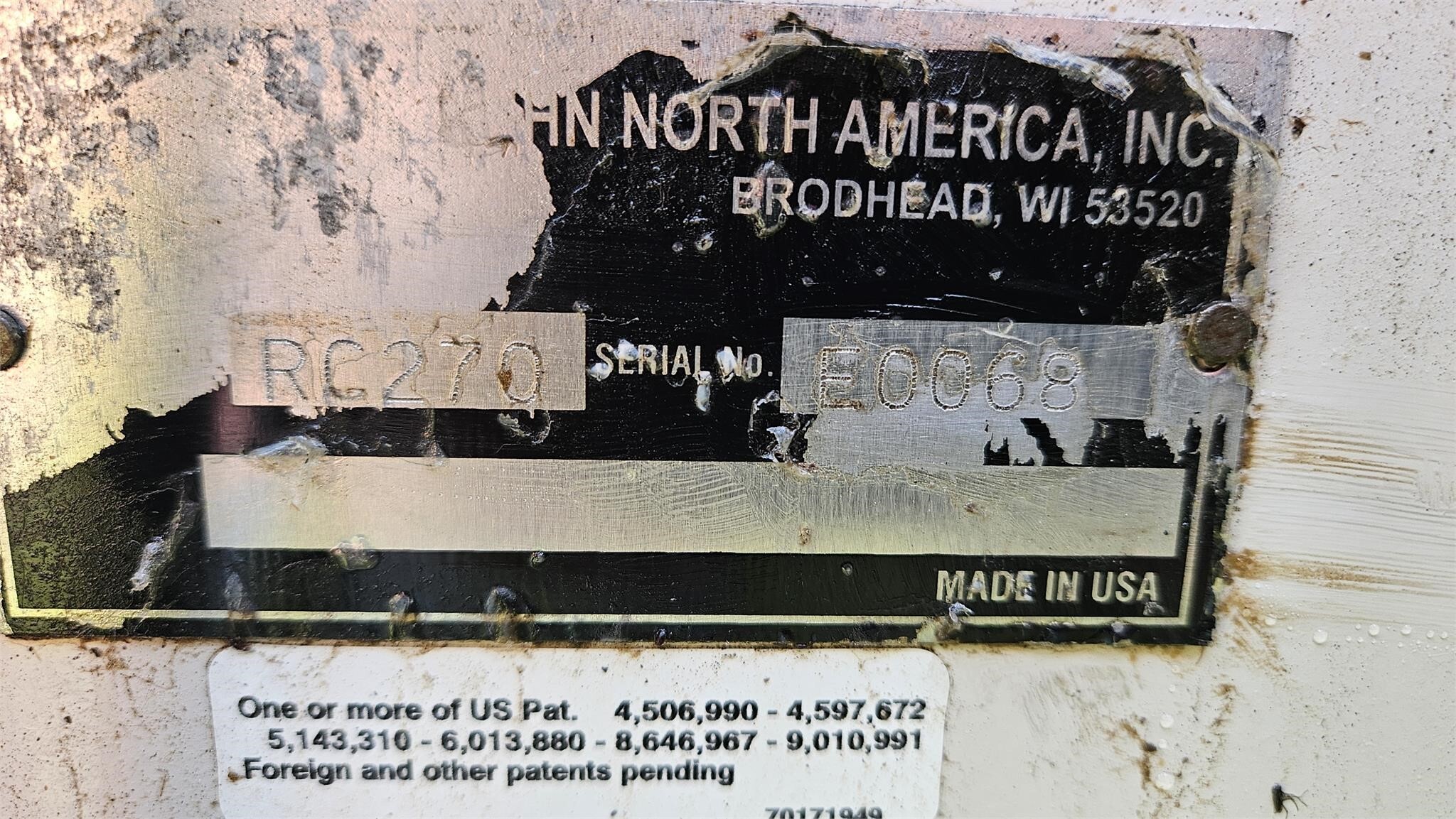 2017 Kuhn Knight RC270 Grinders and Mixer