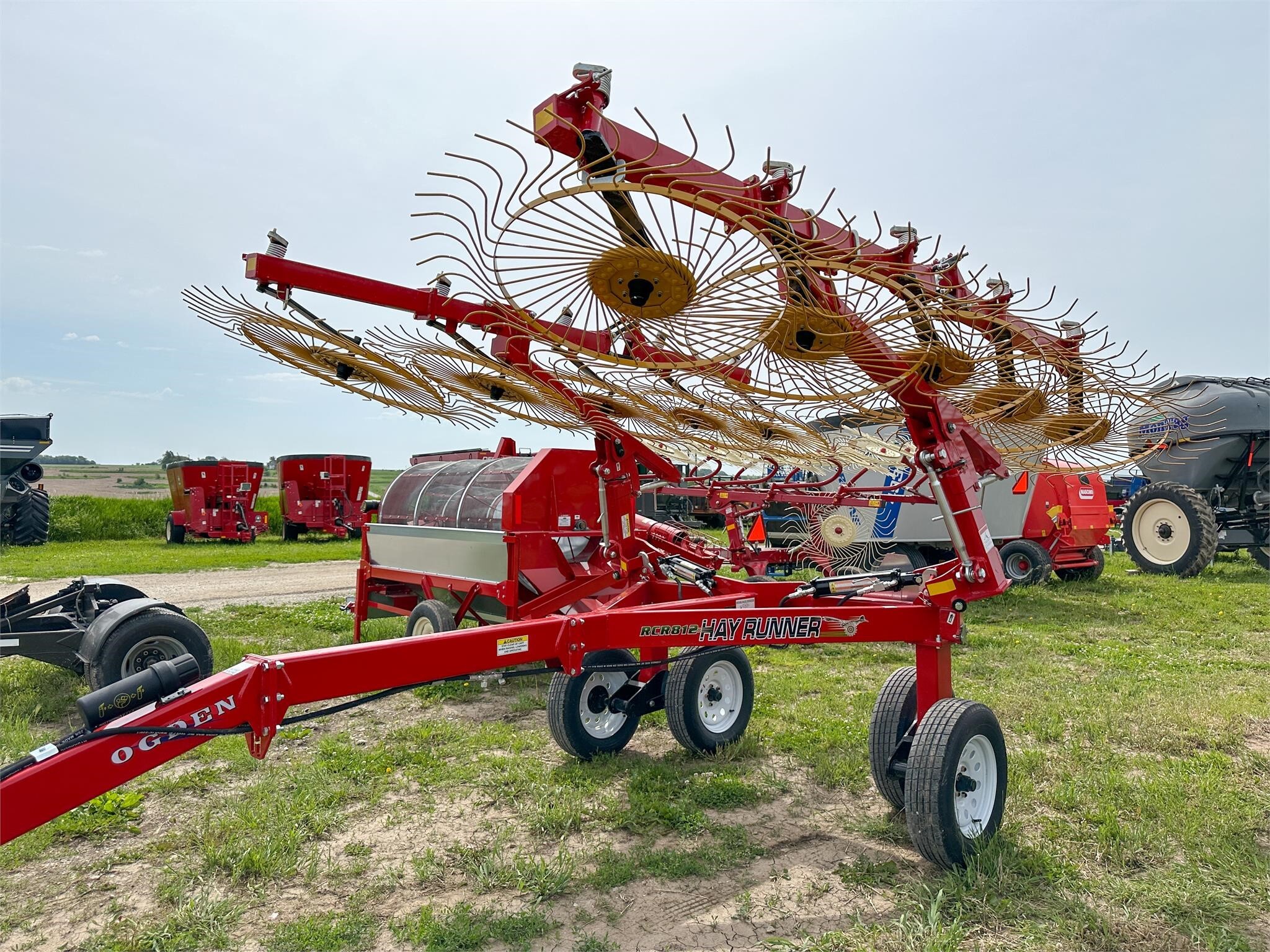 2026 Ogden Metalworks RCR812 Rake