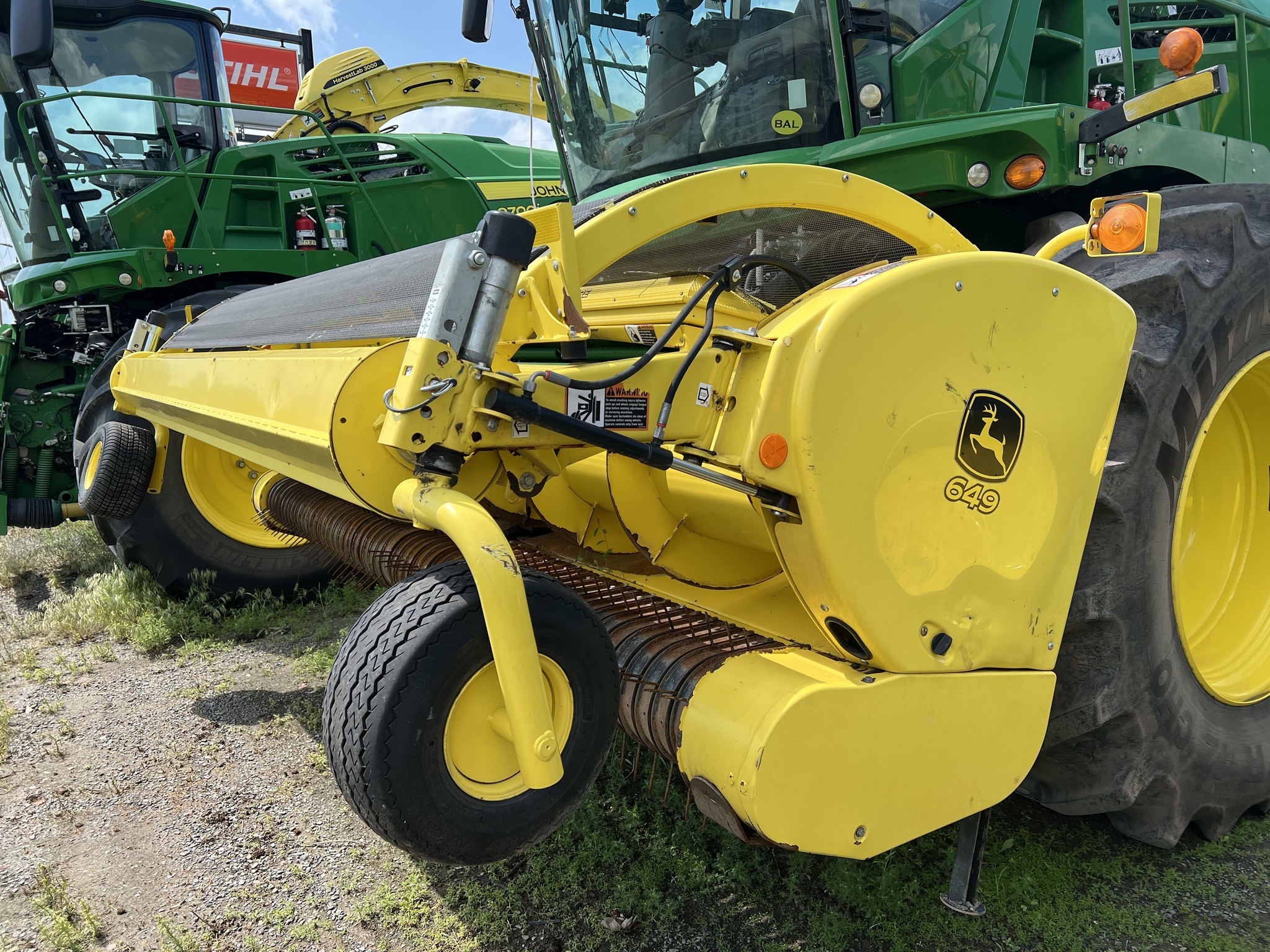 2016 Deere 649C Self-Propelled Forage Harvester