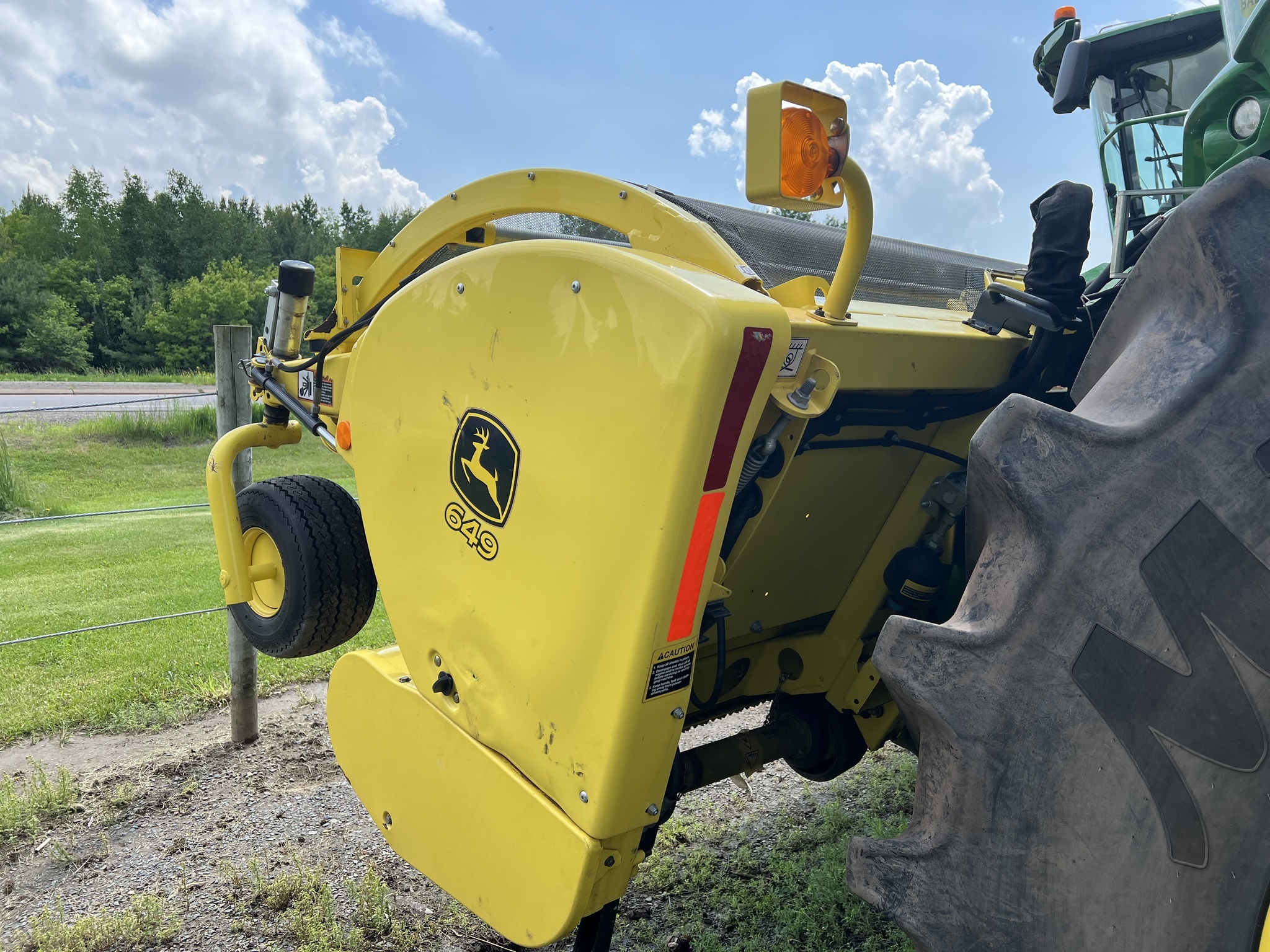 2016 Deere 649C Self-Propelled Forage Harvester