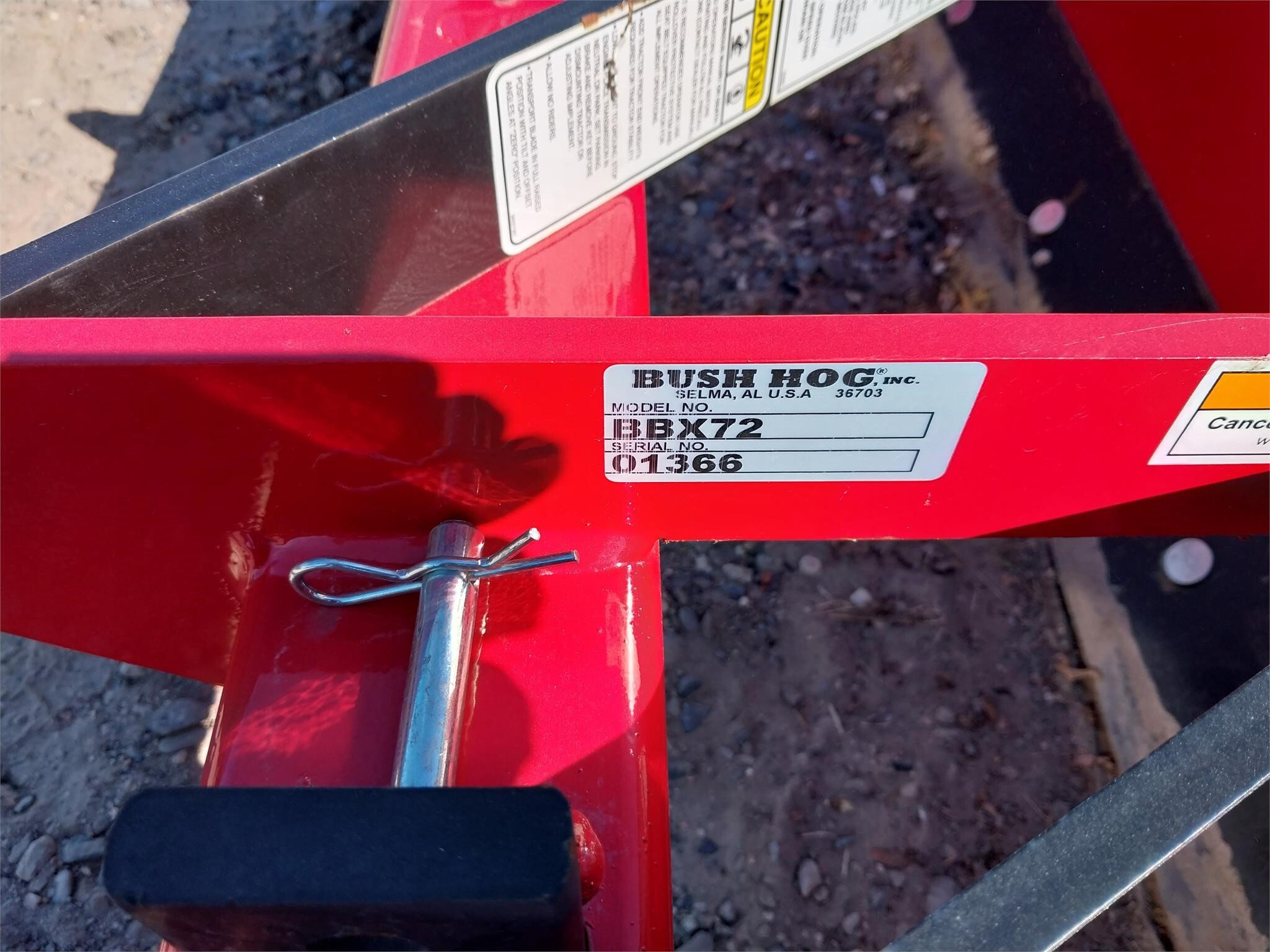  Bush Hog BBX72 Blade