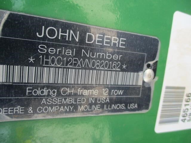 2022 John Deere C12F Corn Head