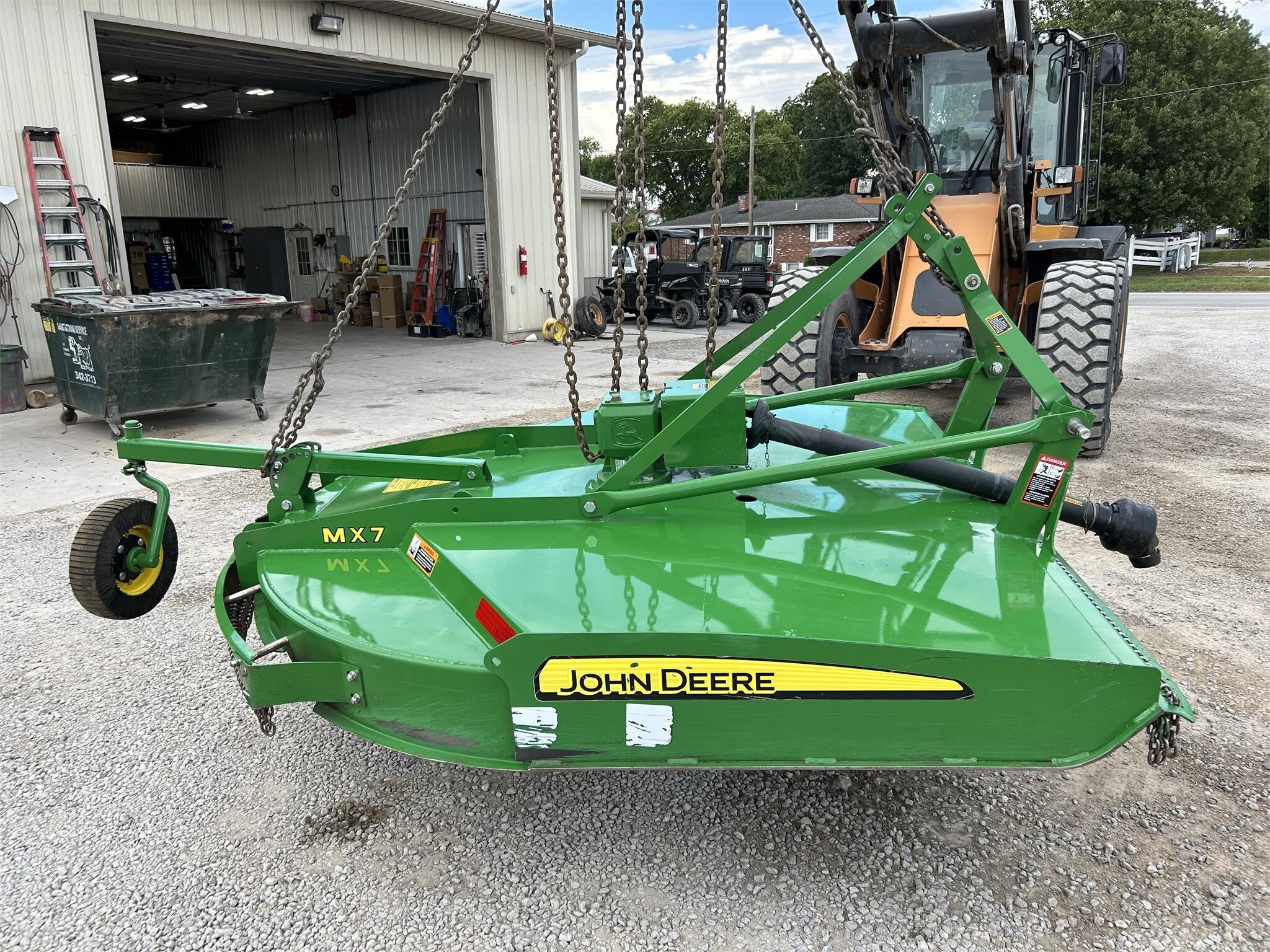 2021 John Deere MX7 Rotary Cutter 4,250 Machinery Pete