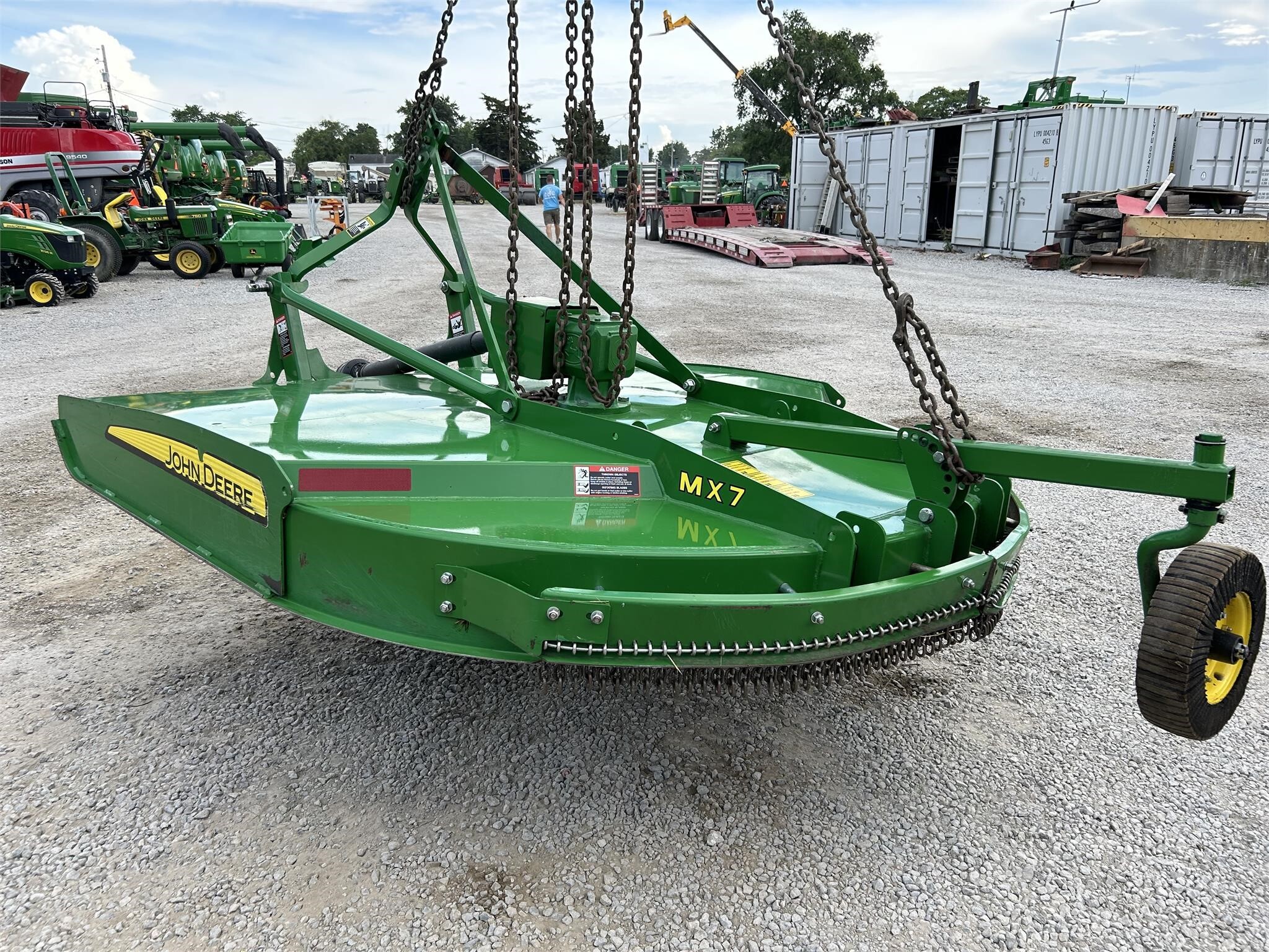 2021 John Deere MX7 Rotary Cutter 4,250 Machinery Pete