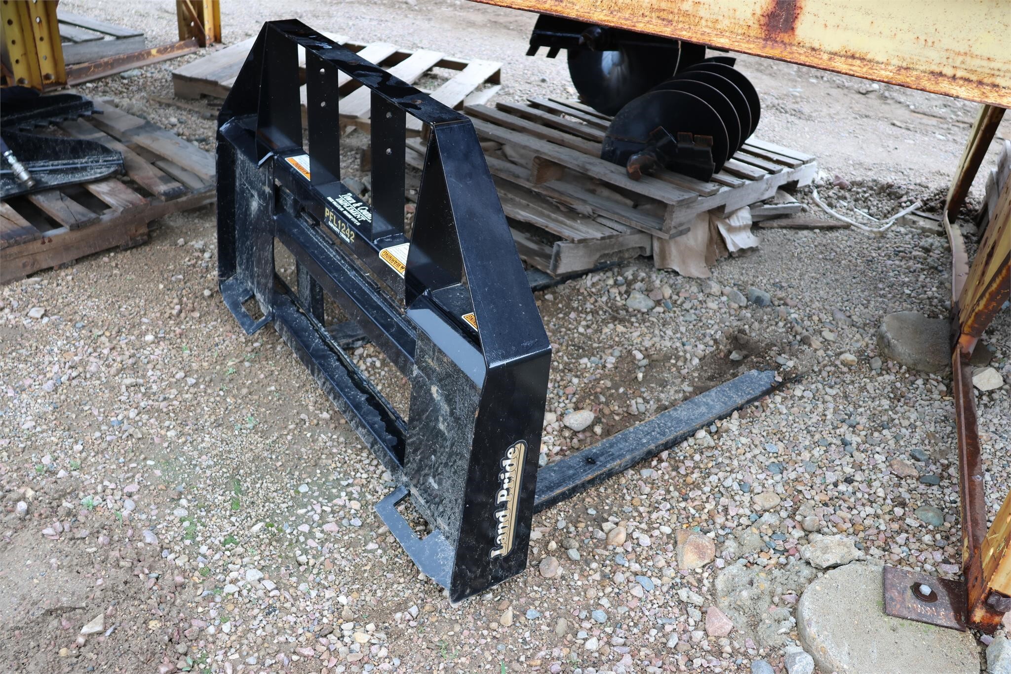 2022 Land Pride PFL1242 Loader and Skid Steer Attachment