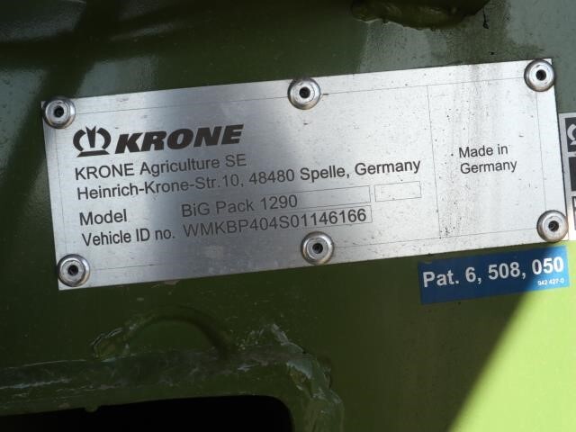 2023 Krone BP1290HS Big Square Baler