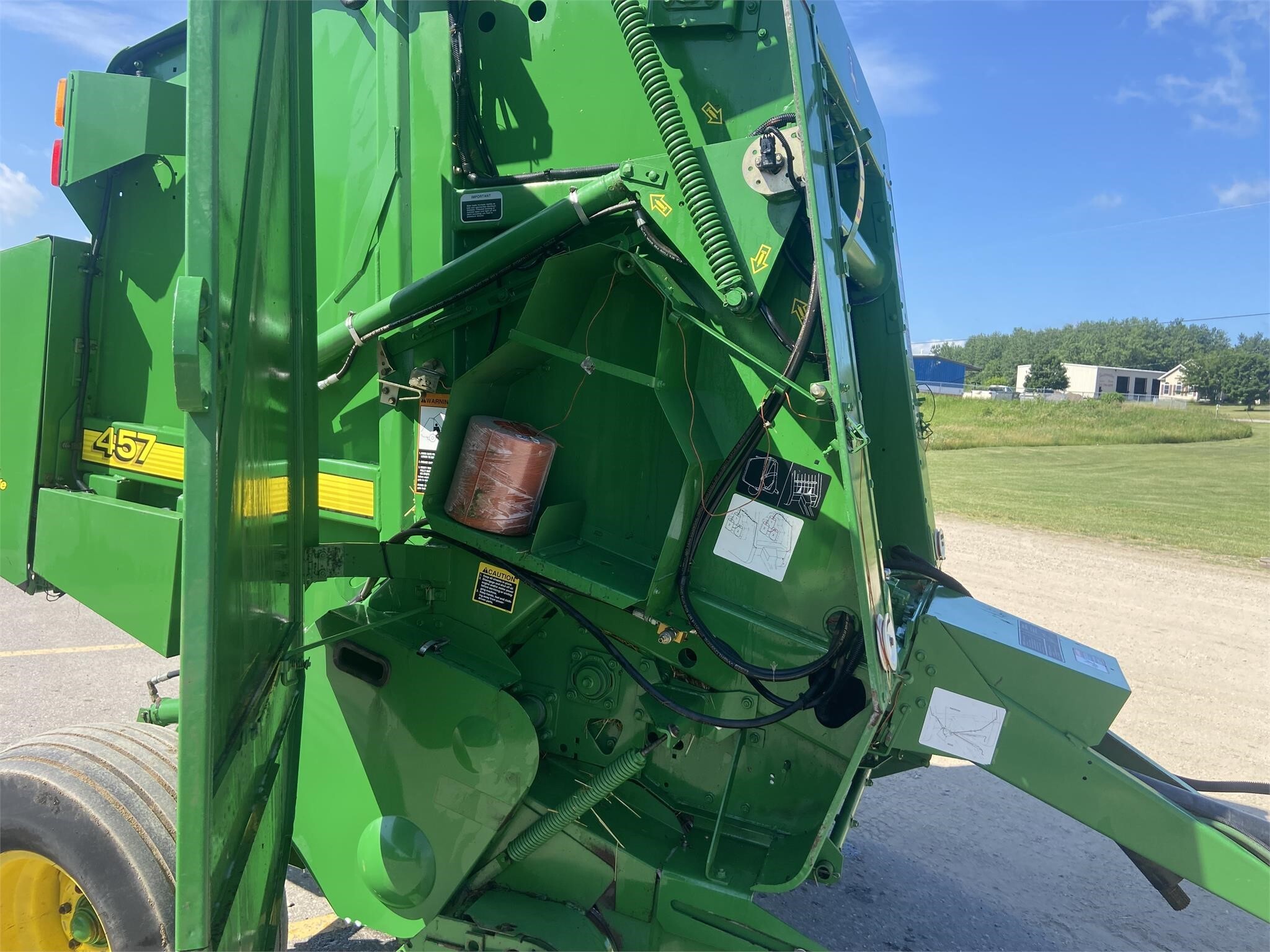 John Deere 457 Round Baler 15,800 Machinery Pete