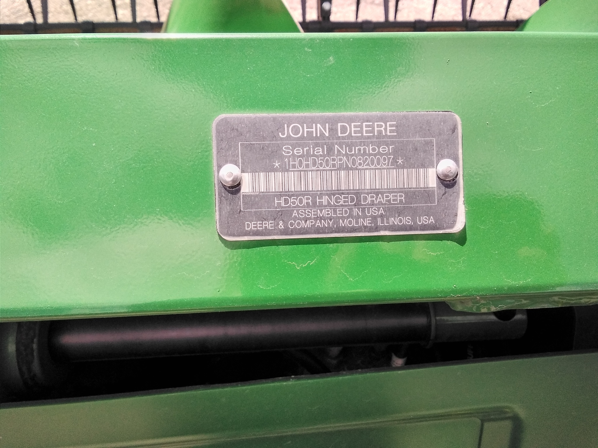 2022 John Deere HD50R Platform