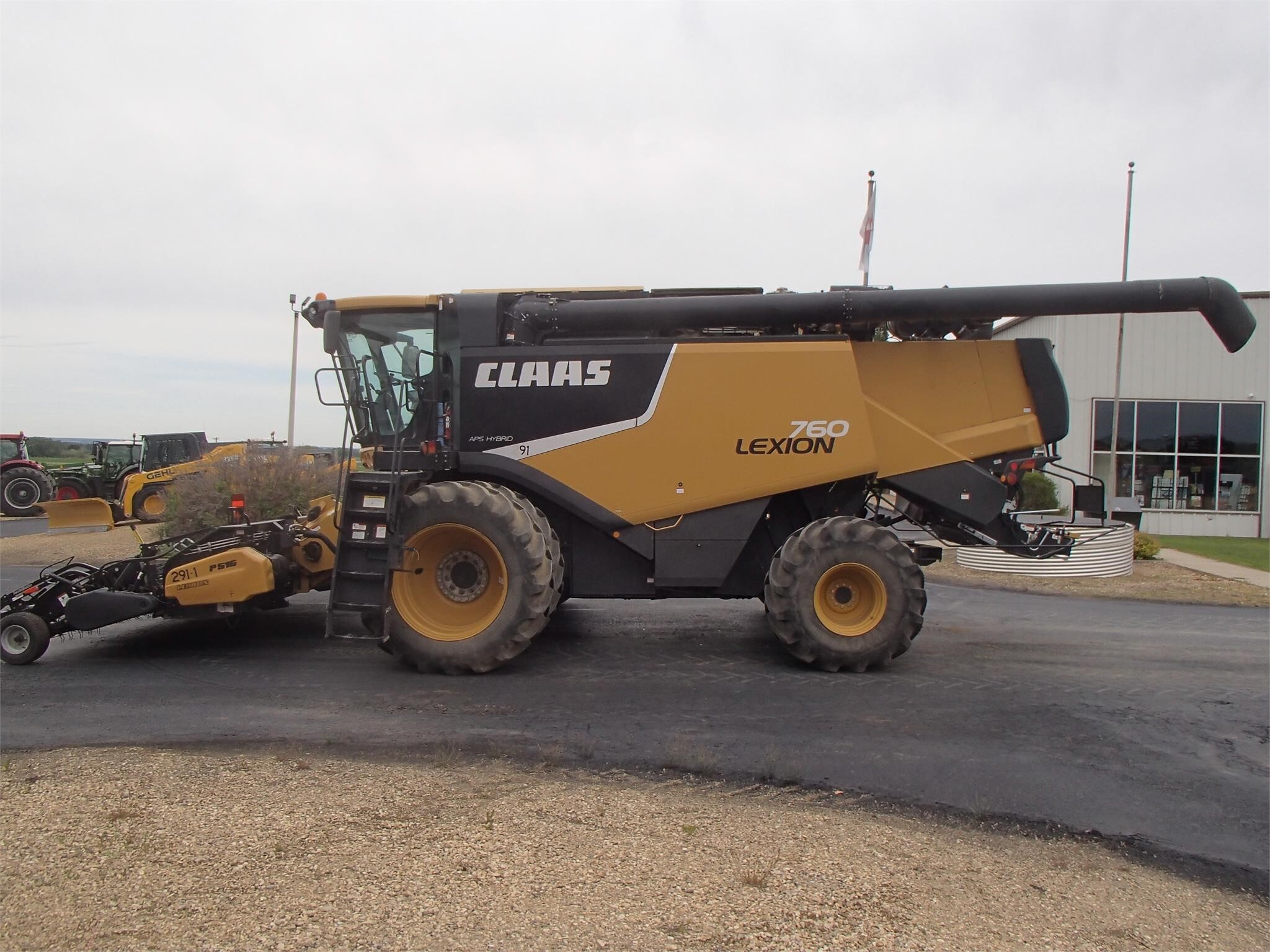 2012 Claas Lexion 760 Combine