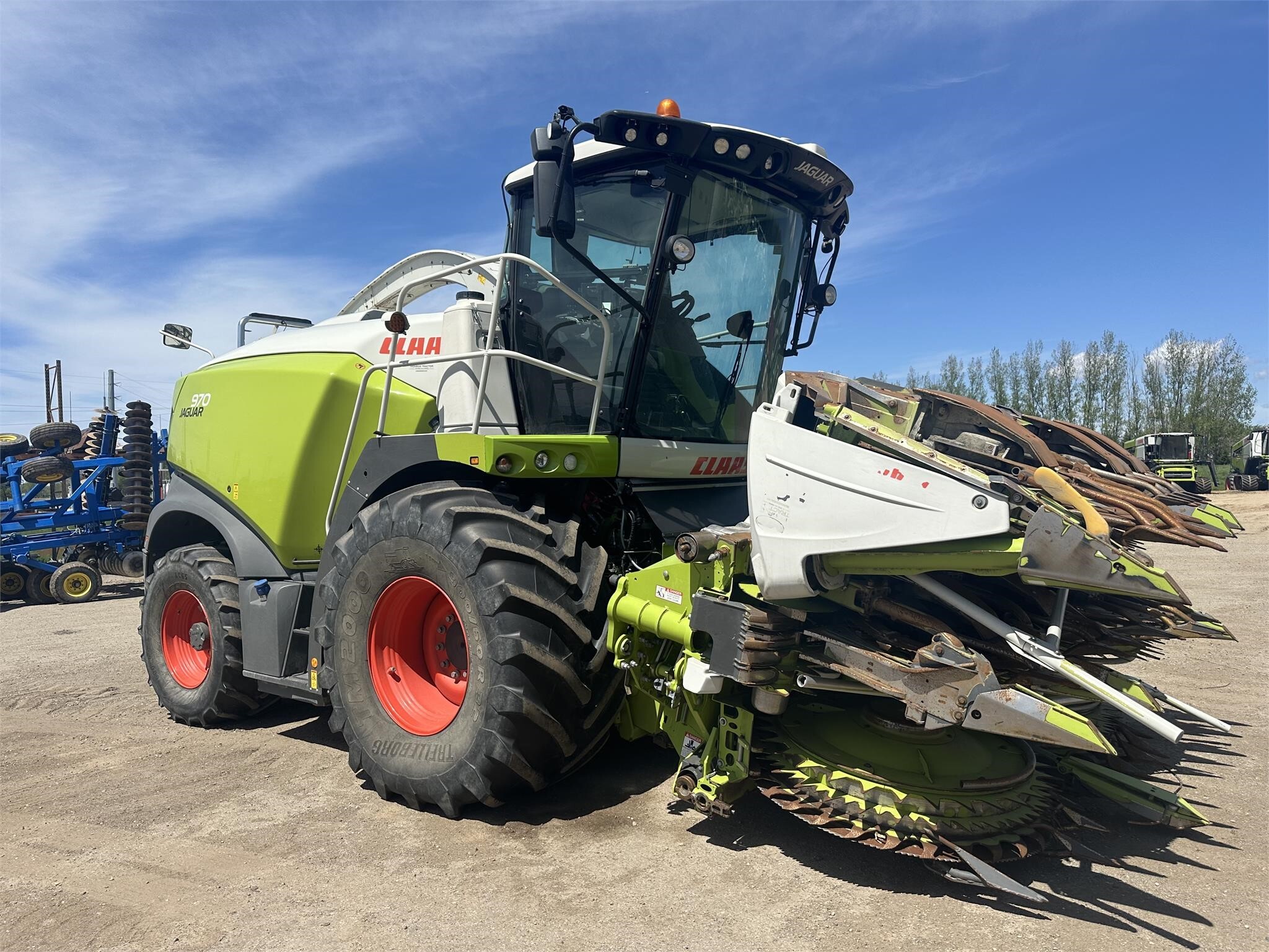 2021 Claas Jaguar 970 Self-Propelled Forage Harvester