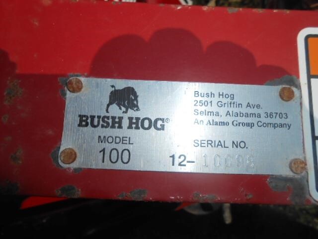 2013 Bush Hog 100-09 Blade