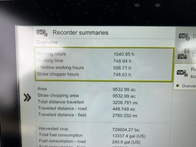 2021 Claas LEXION 8600TT Combine