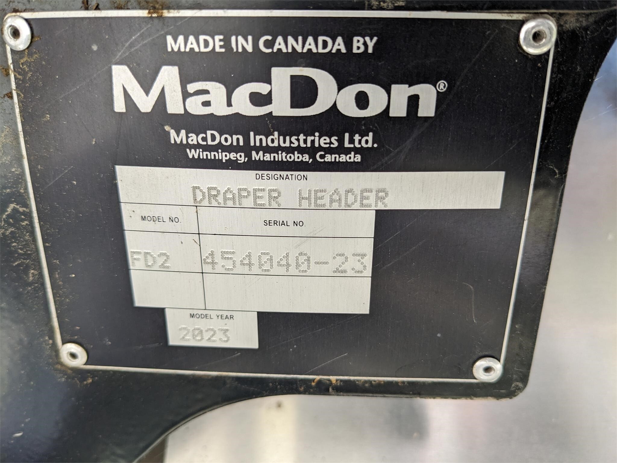 2023 MacDon FD245 Platform