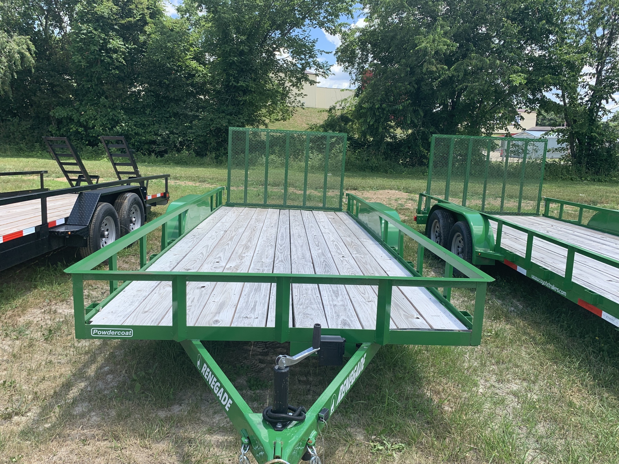 2023 Coyote RENEGADE 7X18 Flatbed Trucks/Trailer