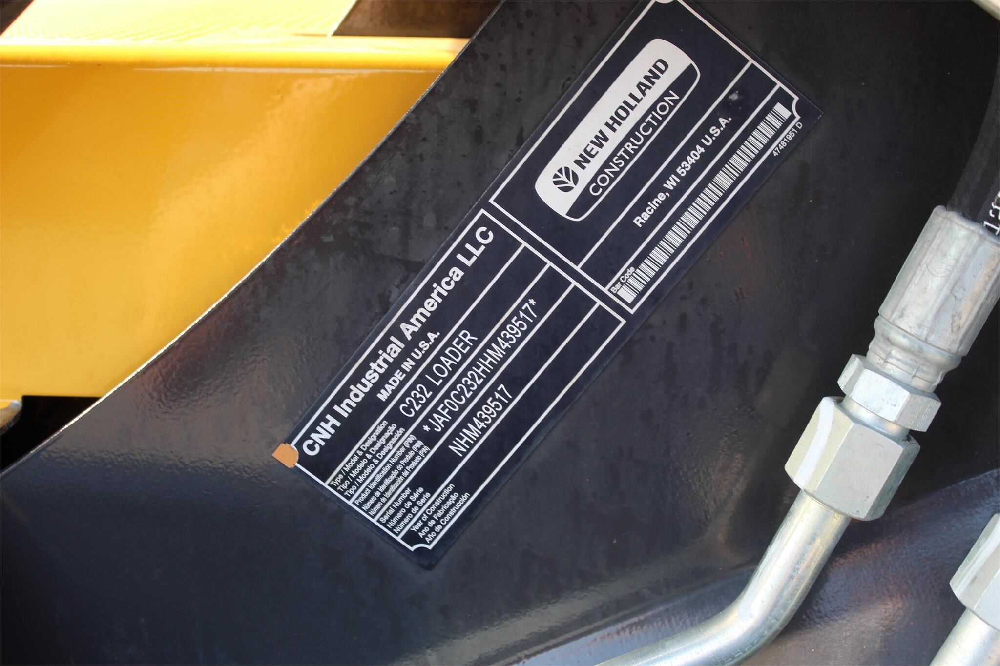 2017 New Holland C232 Skid Steer