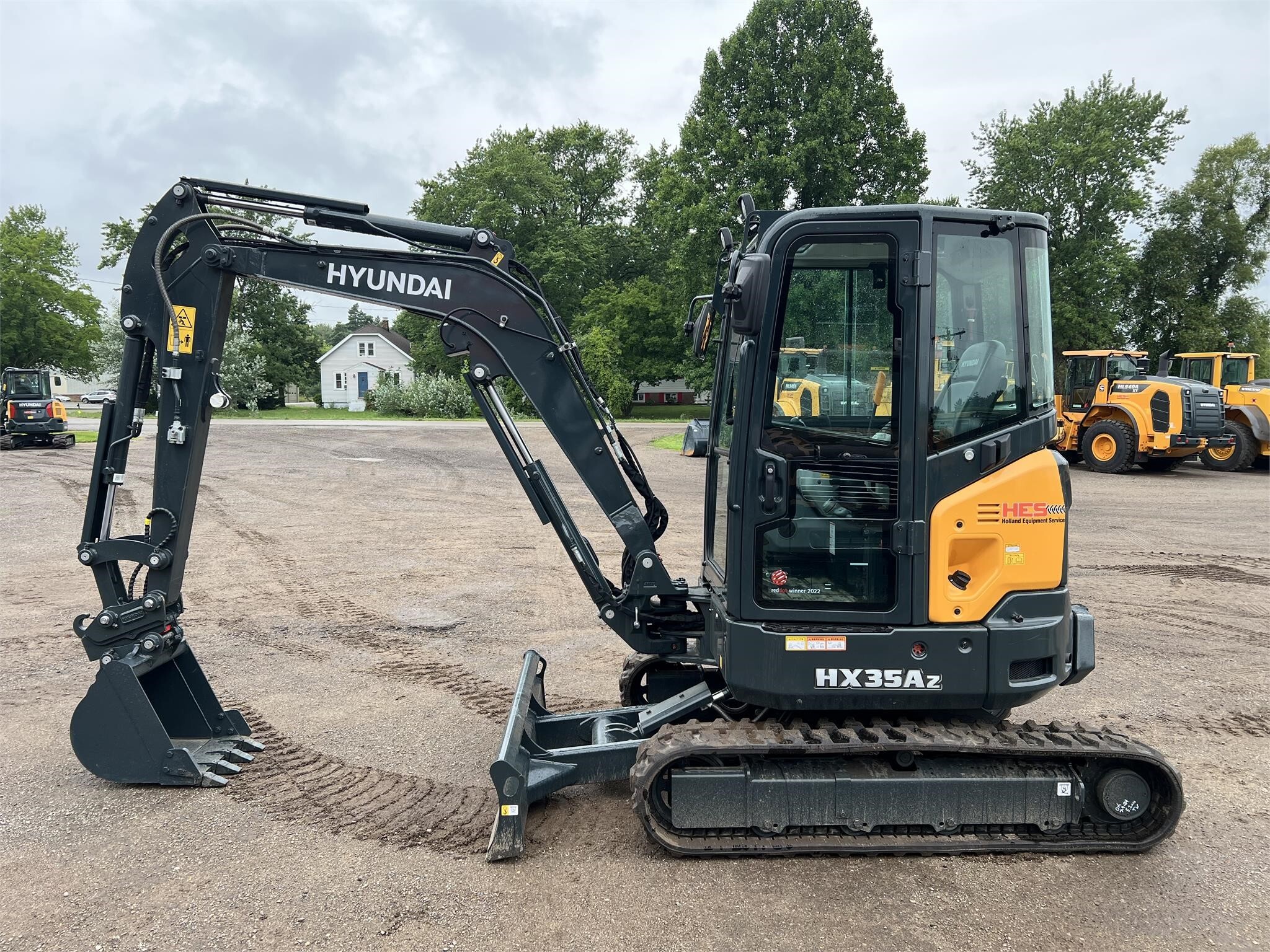 2025 Hyundai HX35AZ Mini Excavator