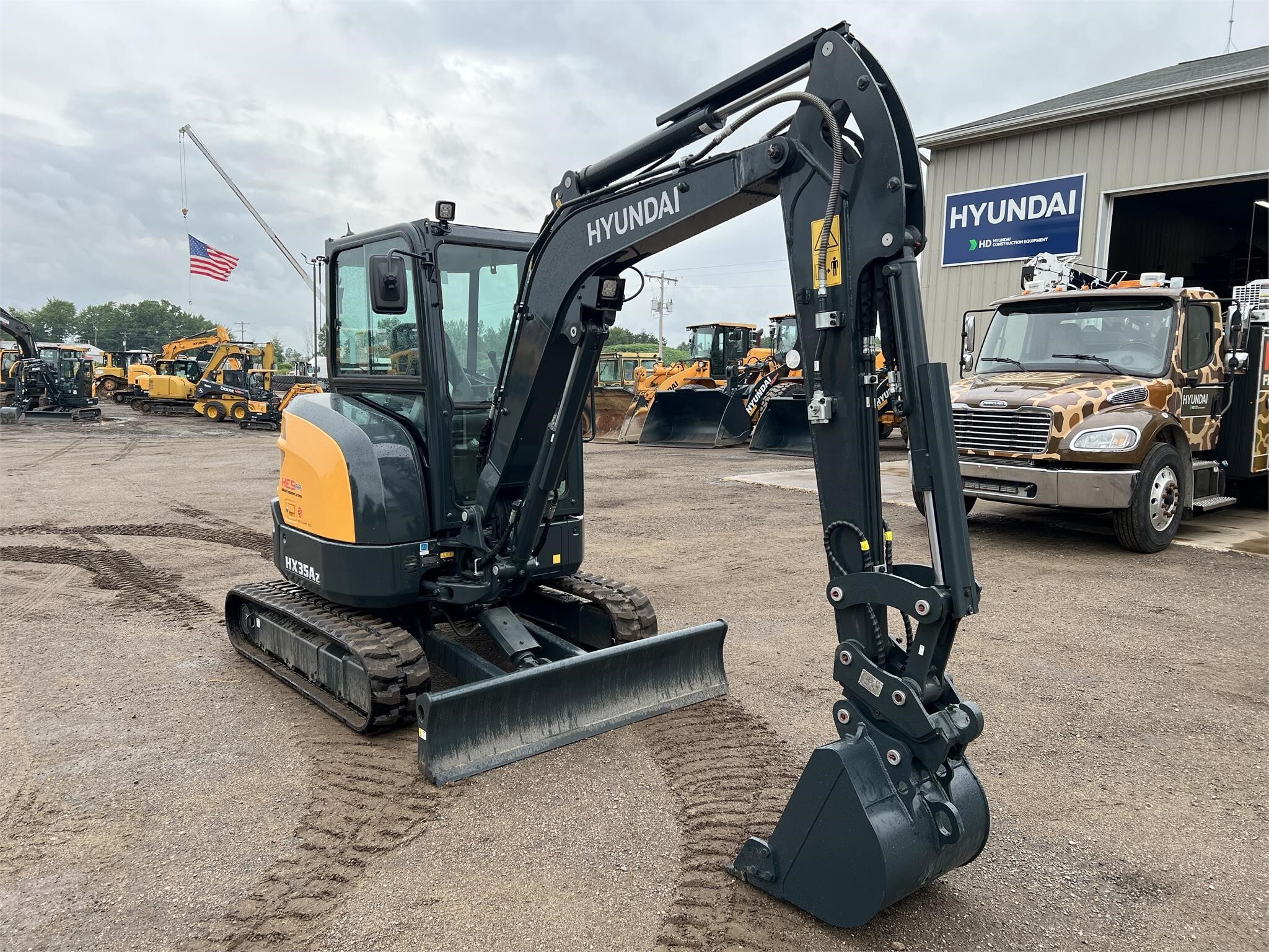 2025 Hyundai HX35AZ Mini Excavator
