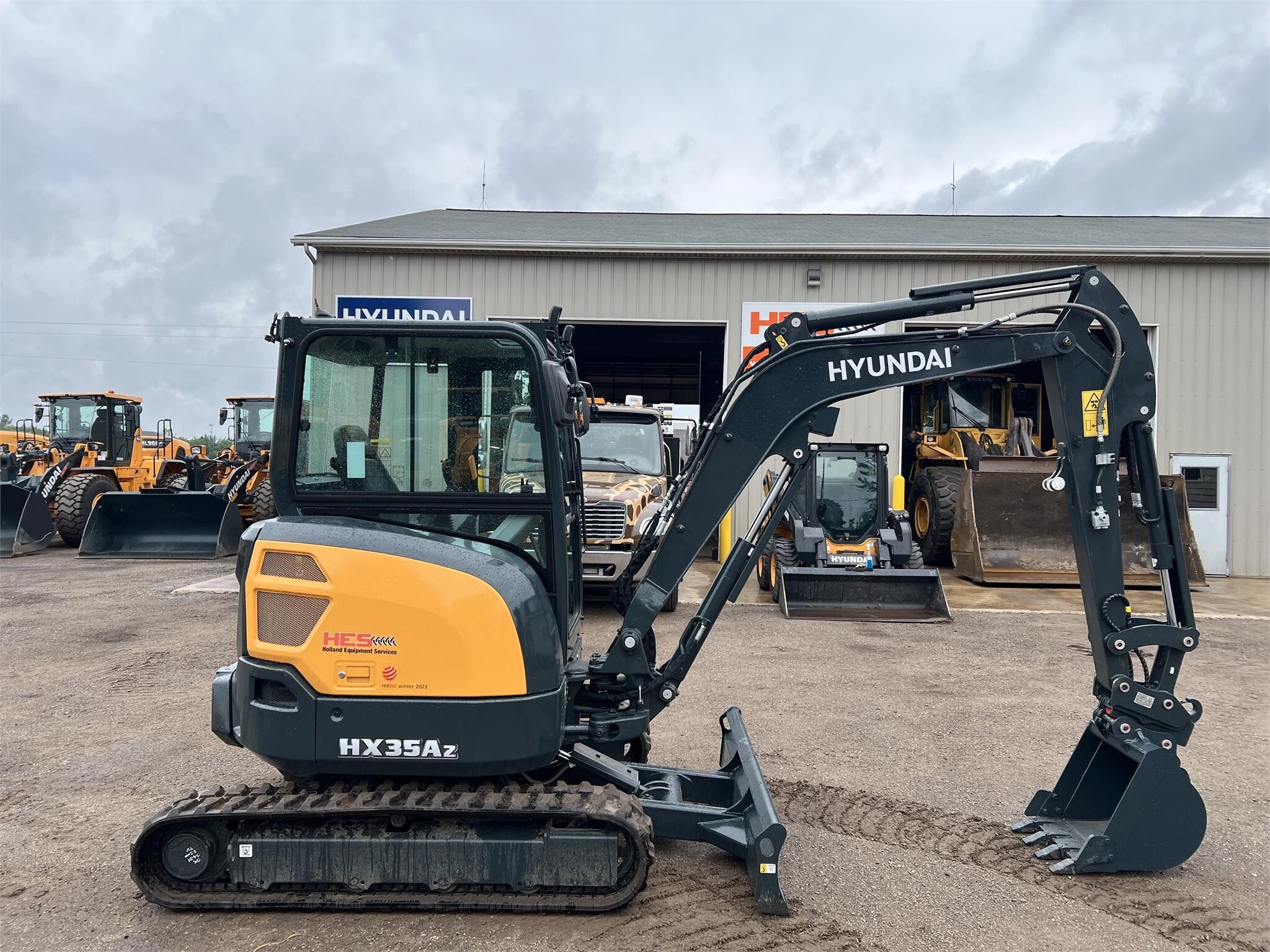 2025 Hyundai HX35AZ Mini Excavator