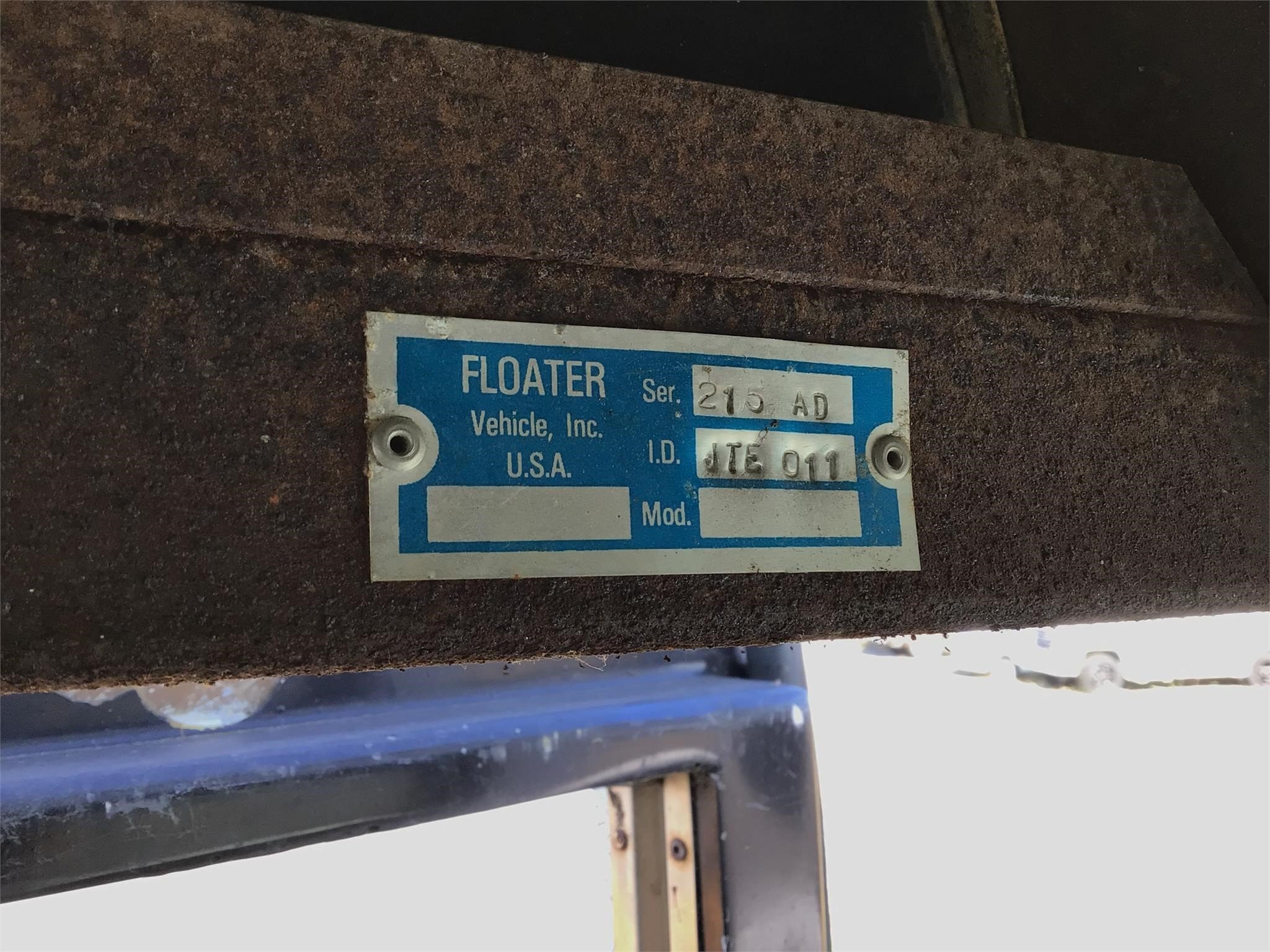  Floater M3000 Self-Propelled Sprayer