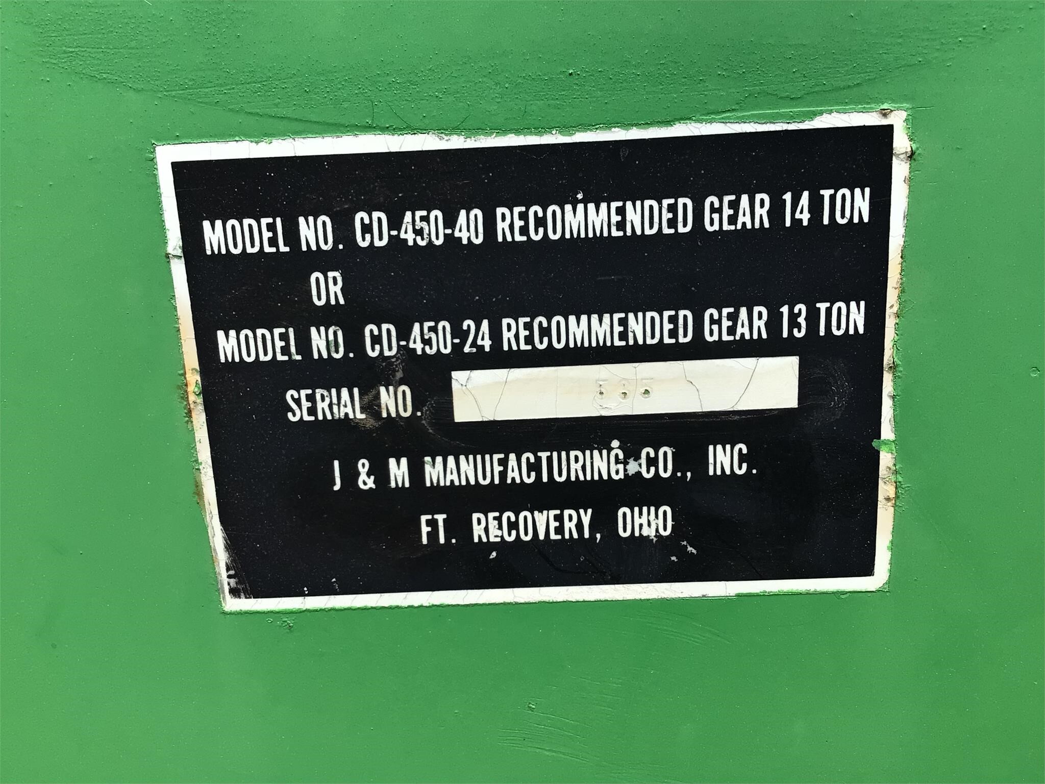  J&M 450 Grain Cart