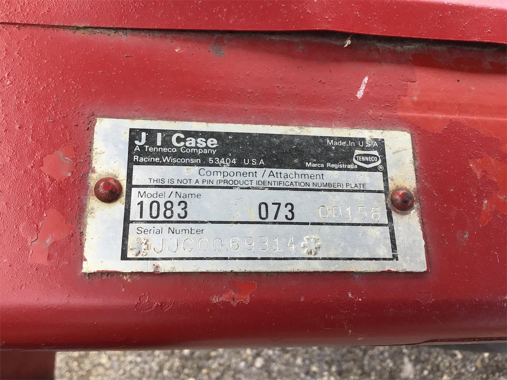 J.I. Case 1083 Corn Head