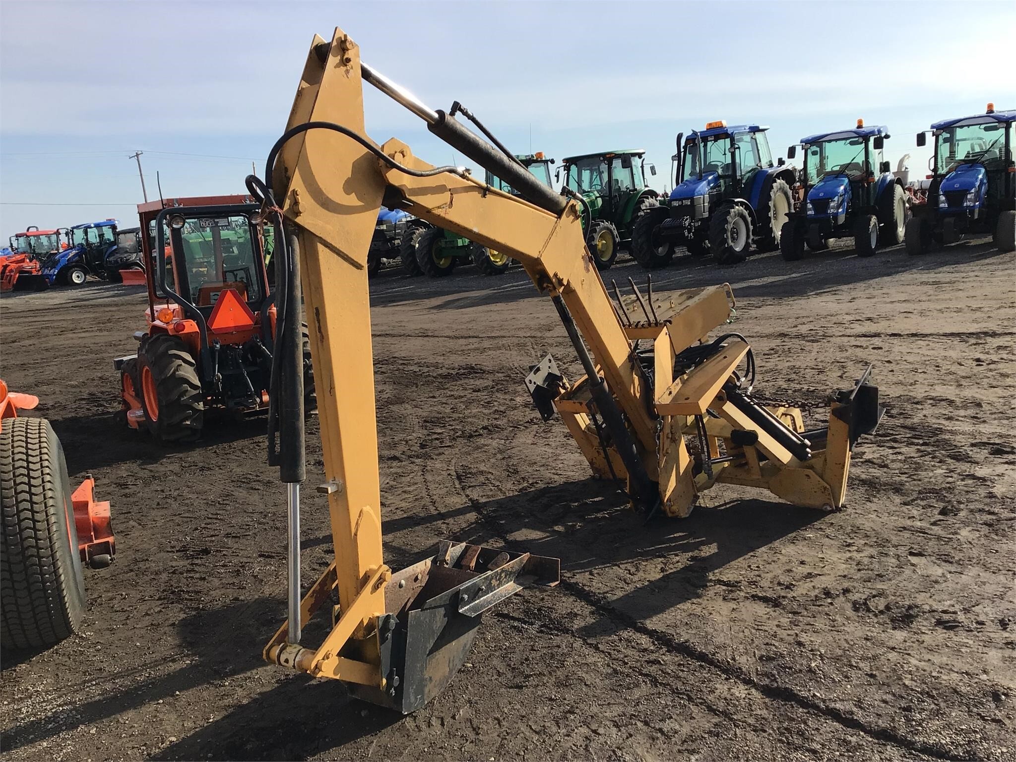  Custom Made 3 PT. BACKHOE Backhoe