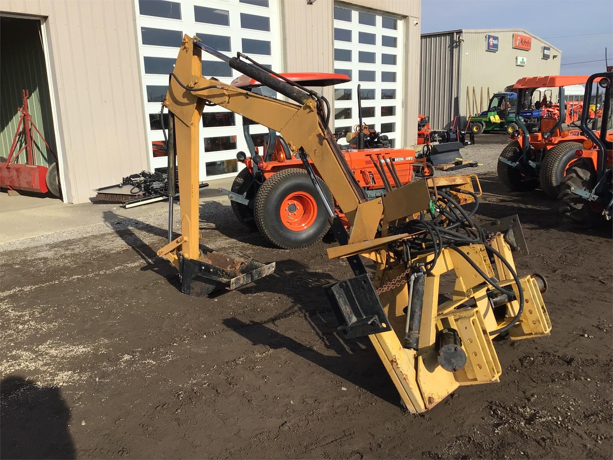  Custom Made 3 PT. BACKHOE Backhoe
