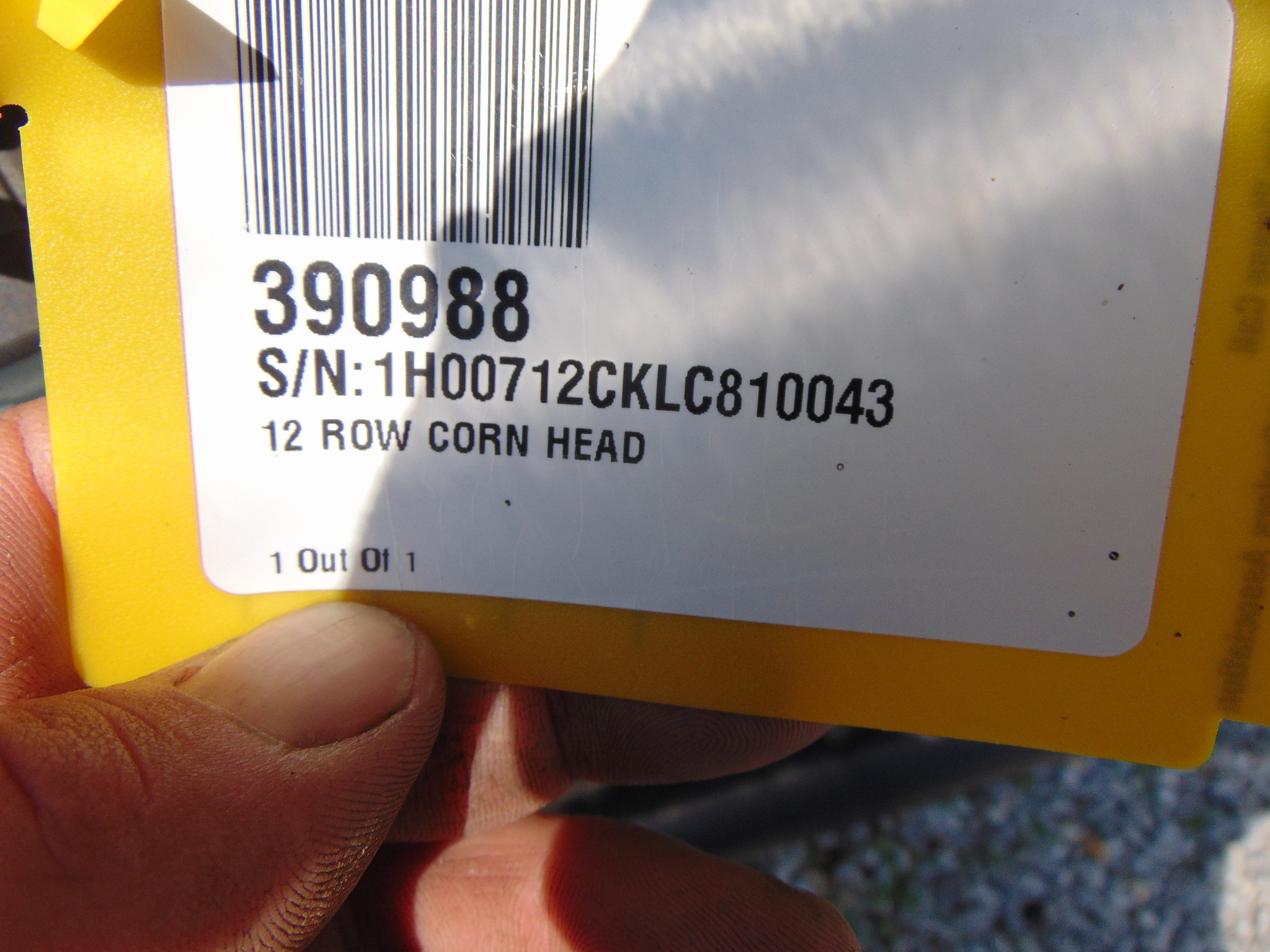 2020 John Deere 712C Corn Head