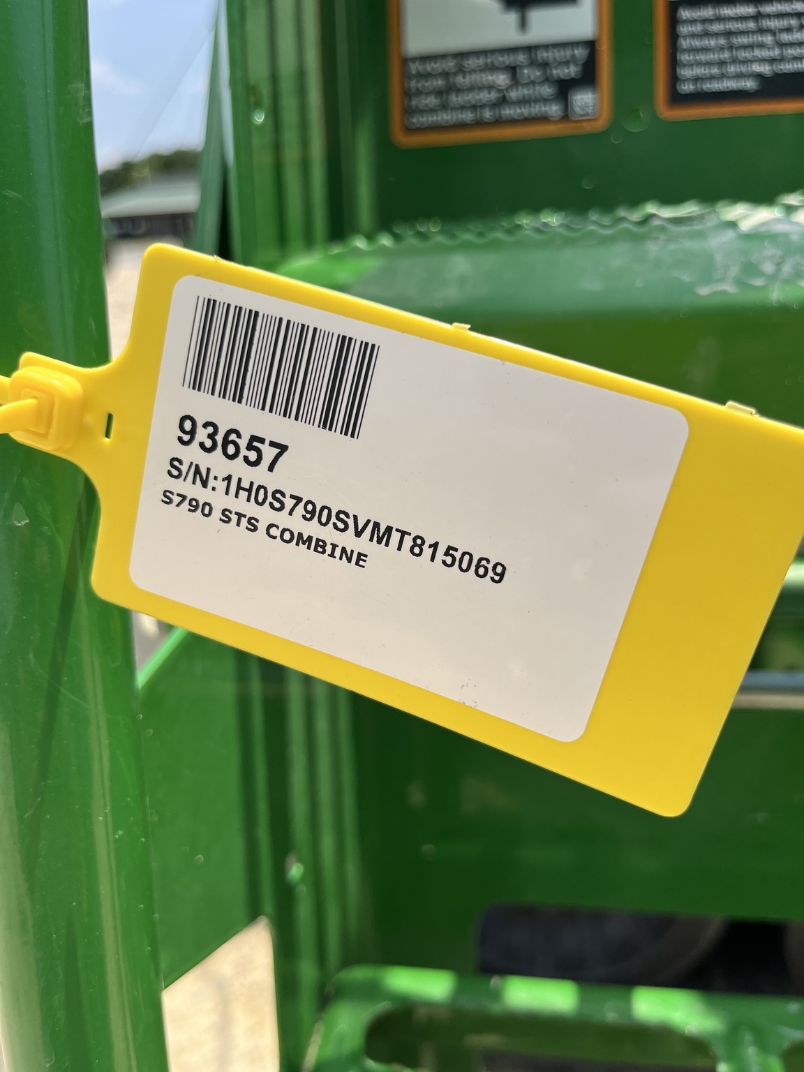 2021 John Deere S790 Combine