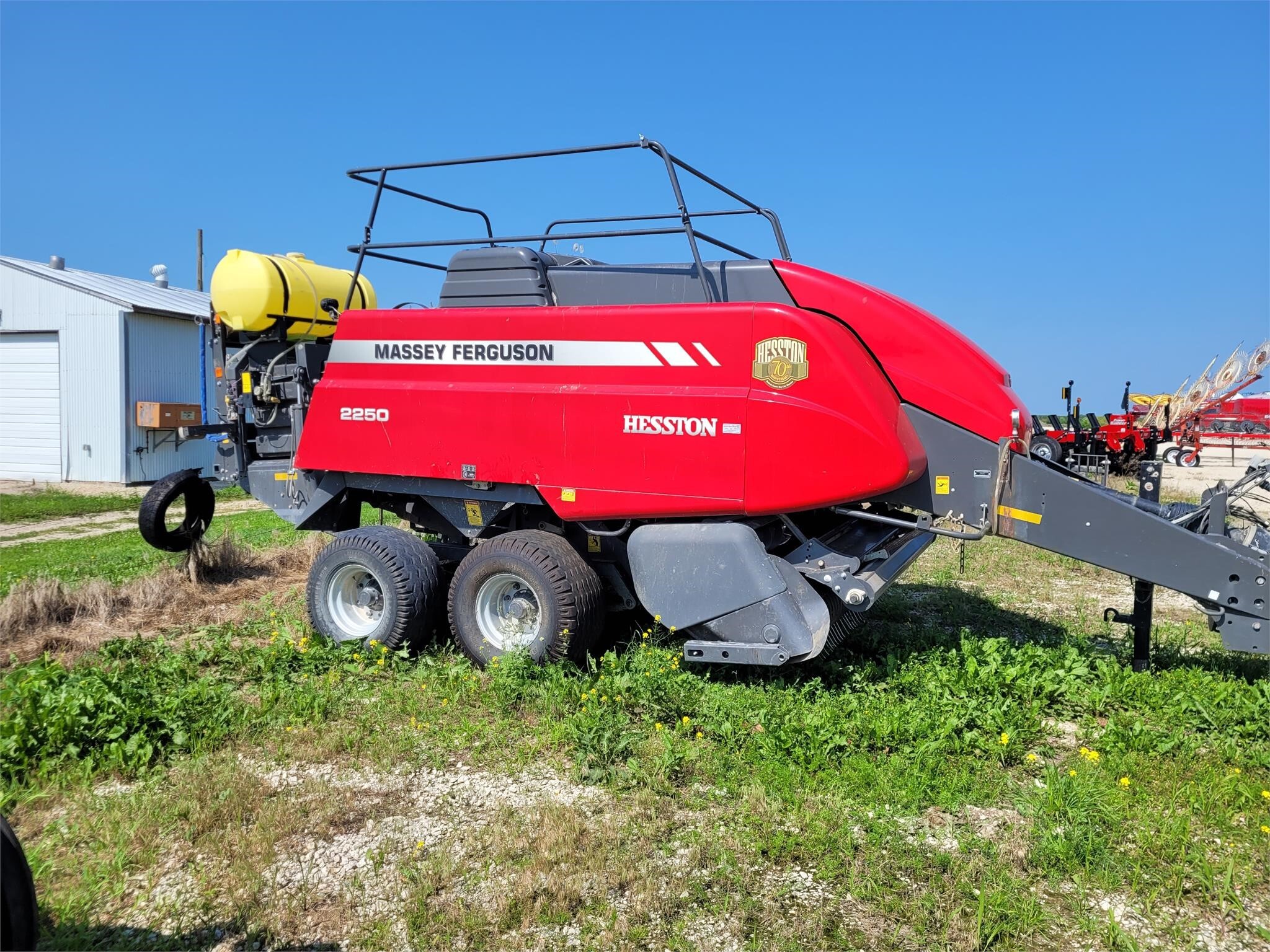 2017 massey ferguson 2250 big square baler 89 995 machinery pete