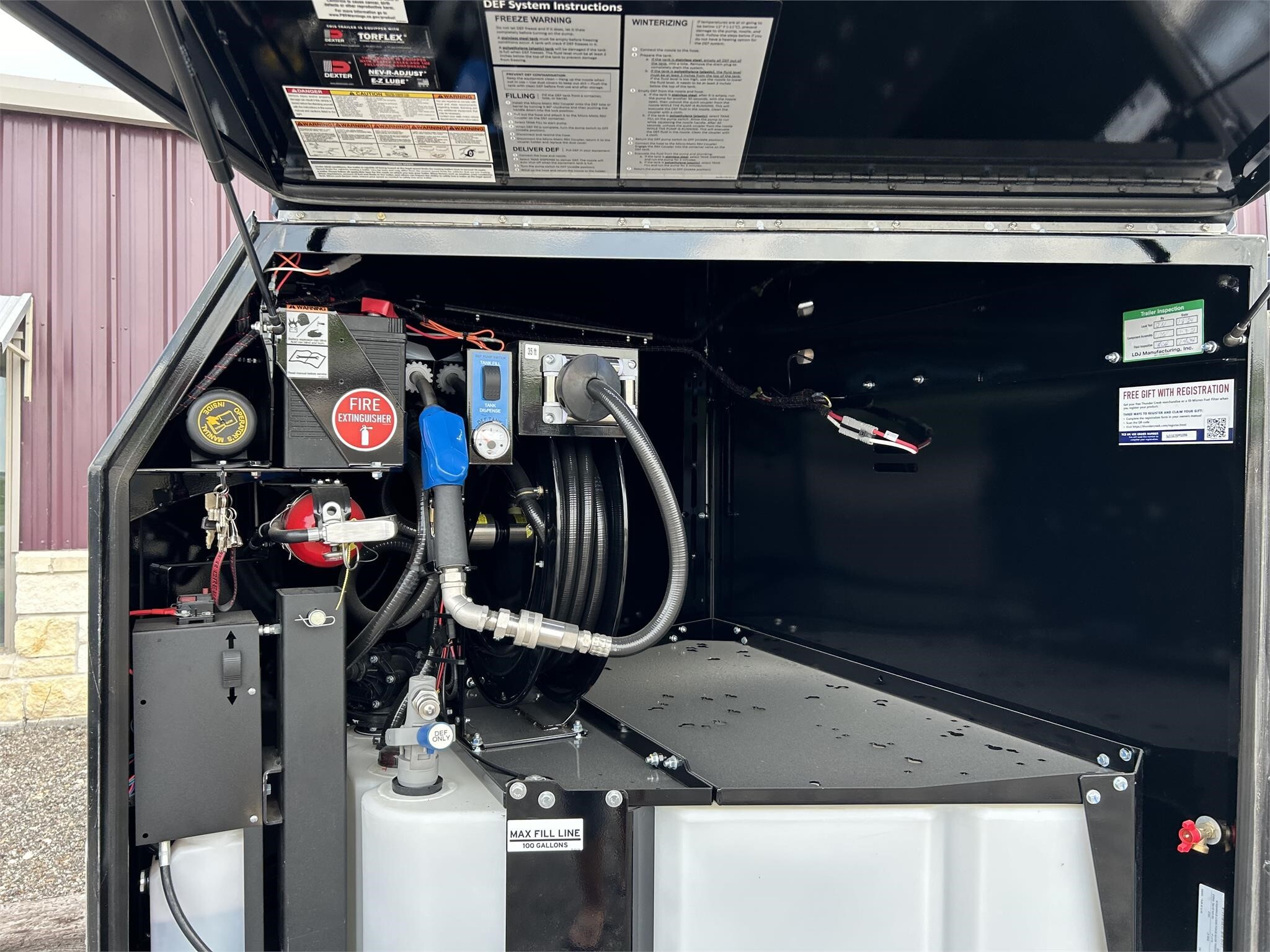 2023 Thunder Creek 750 Gallon Fuel Trucks/Trailer