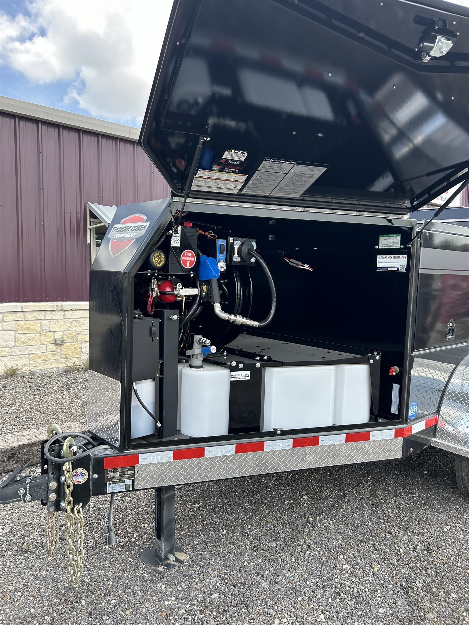 2023 Thunder Creek 750 Gallon Fuel Trucks/Trailer