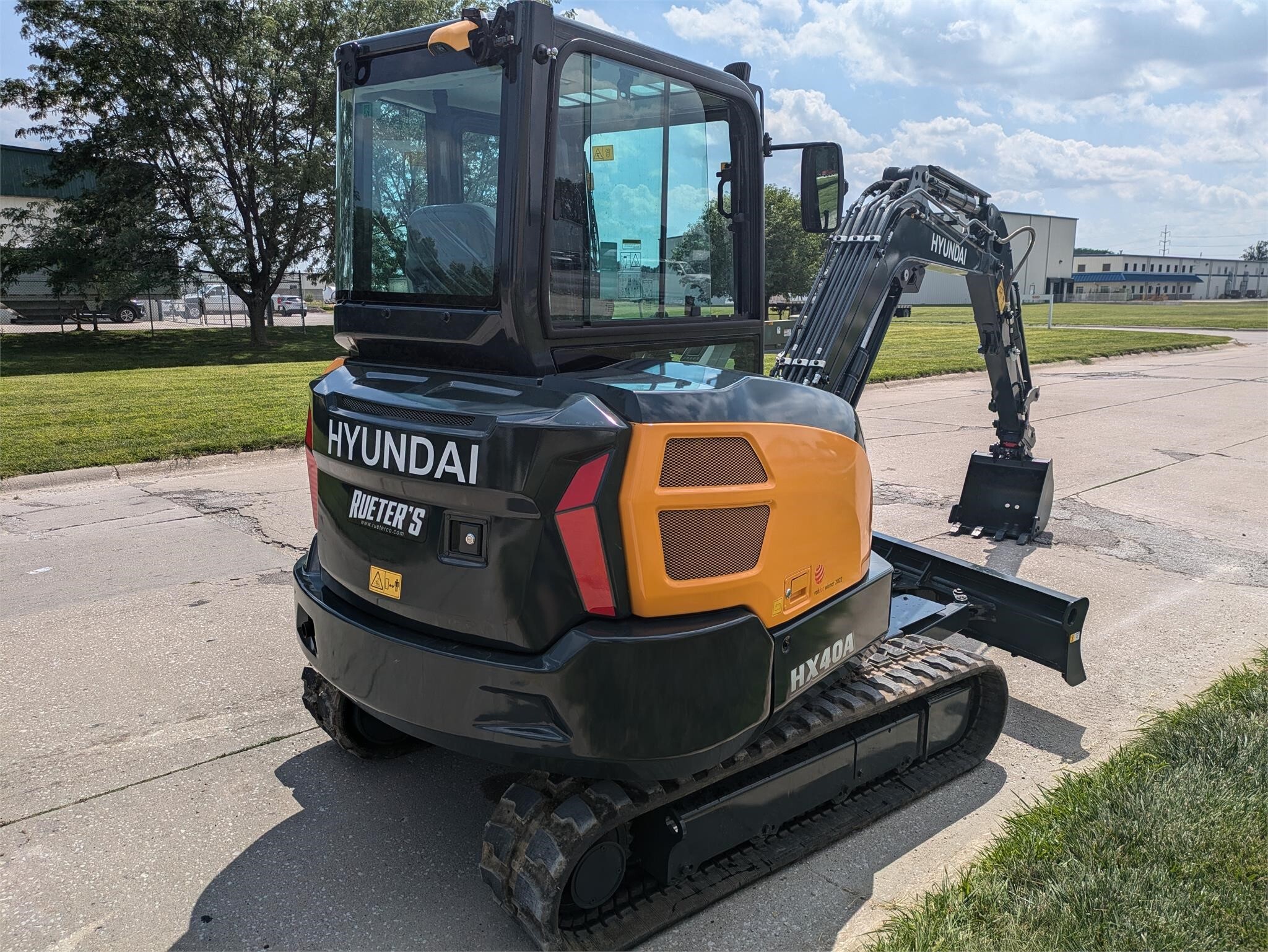 2024 Hyundai HX40A Mini Excavator