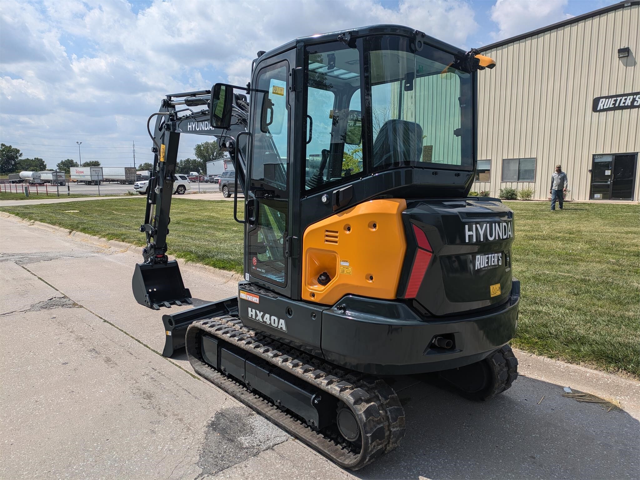 2024 Hyundai HX40A Mini Excavator