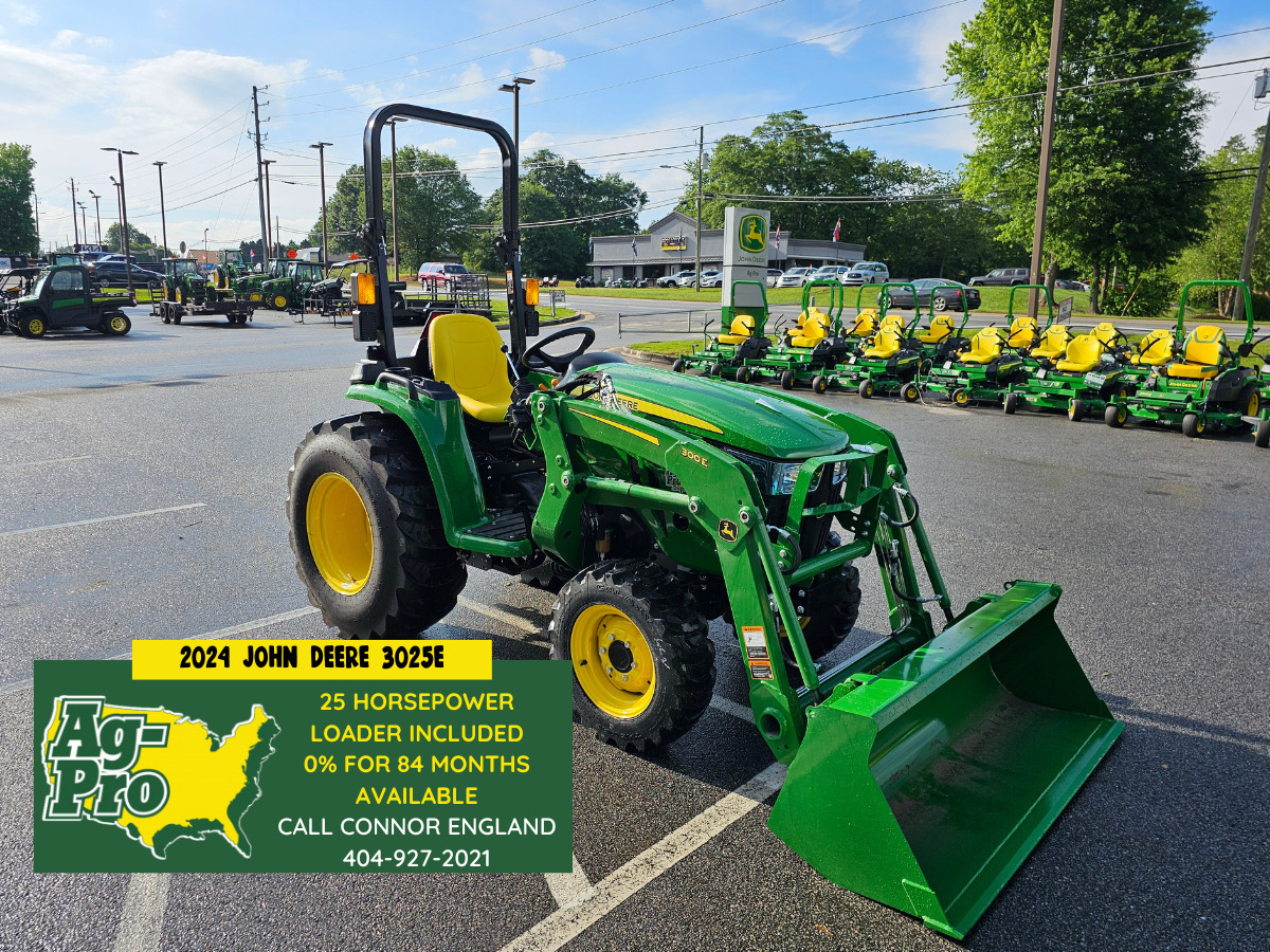 2024 John Deere 3025E Tractor