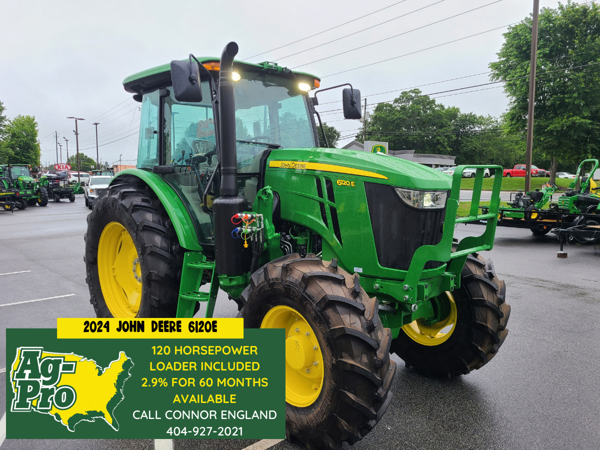 2024 John Deere 6120E Tractor