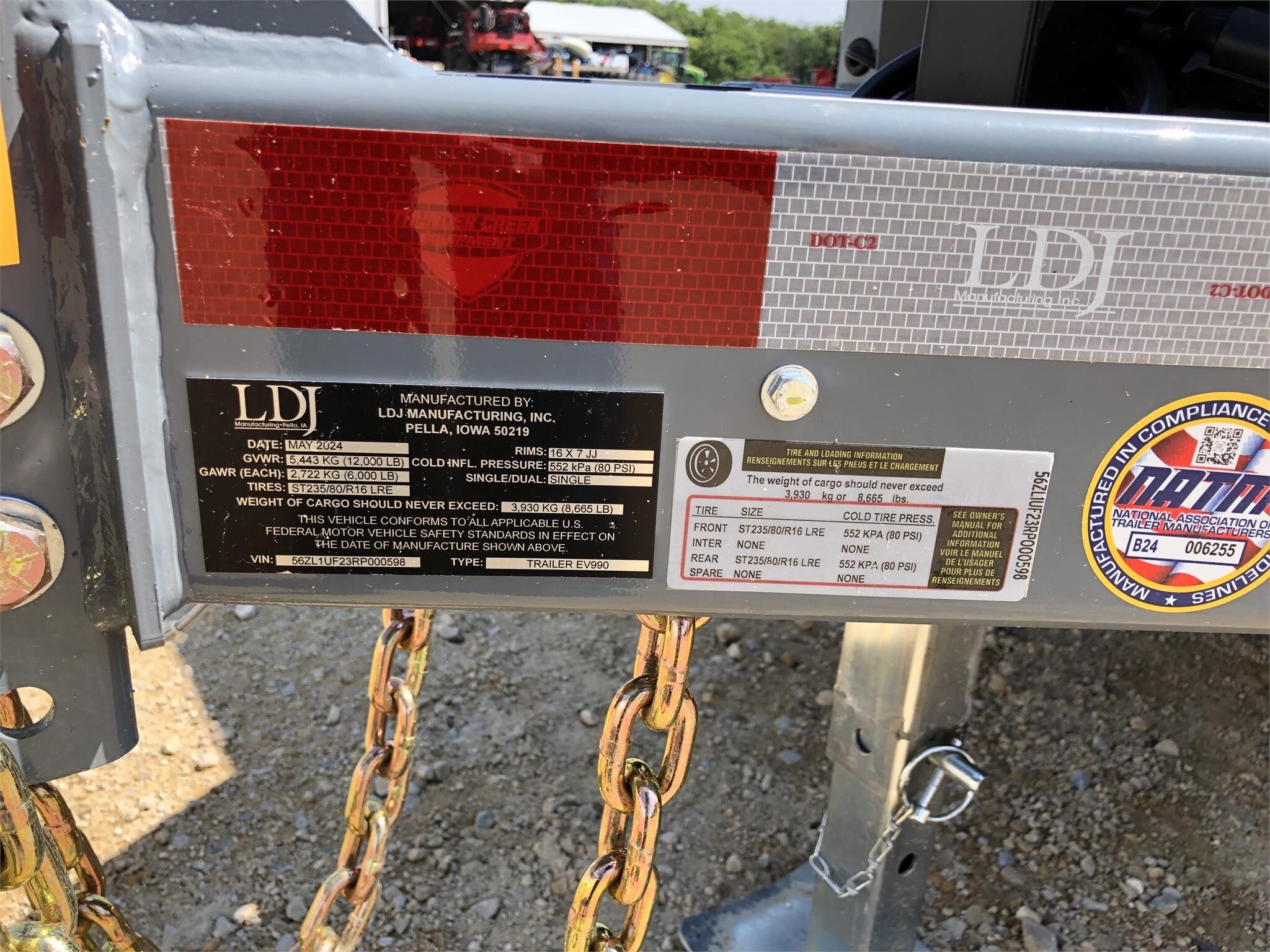 2024 Thunder Creek EV990 Fuel Trucks/Trailer